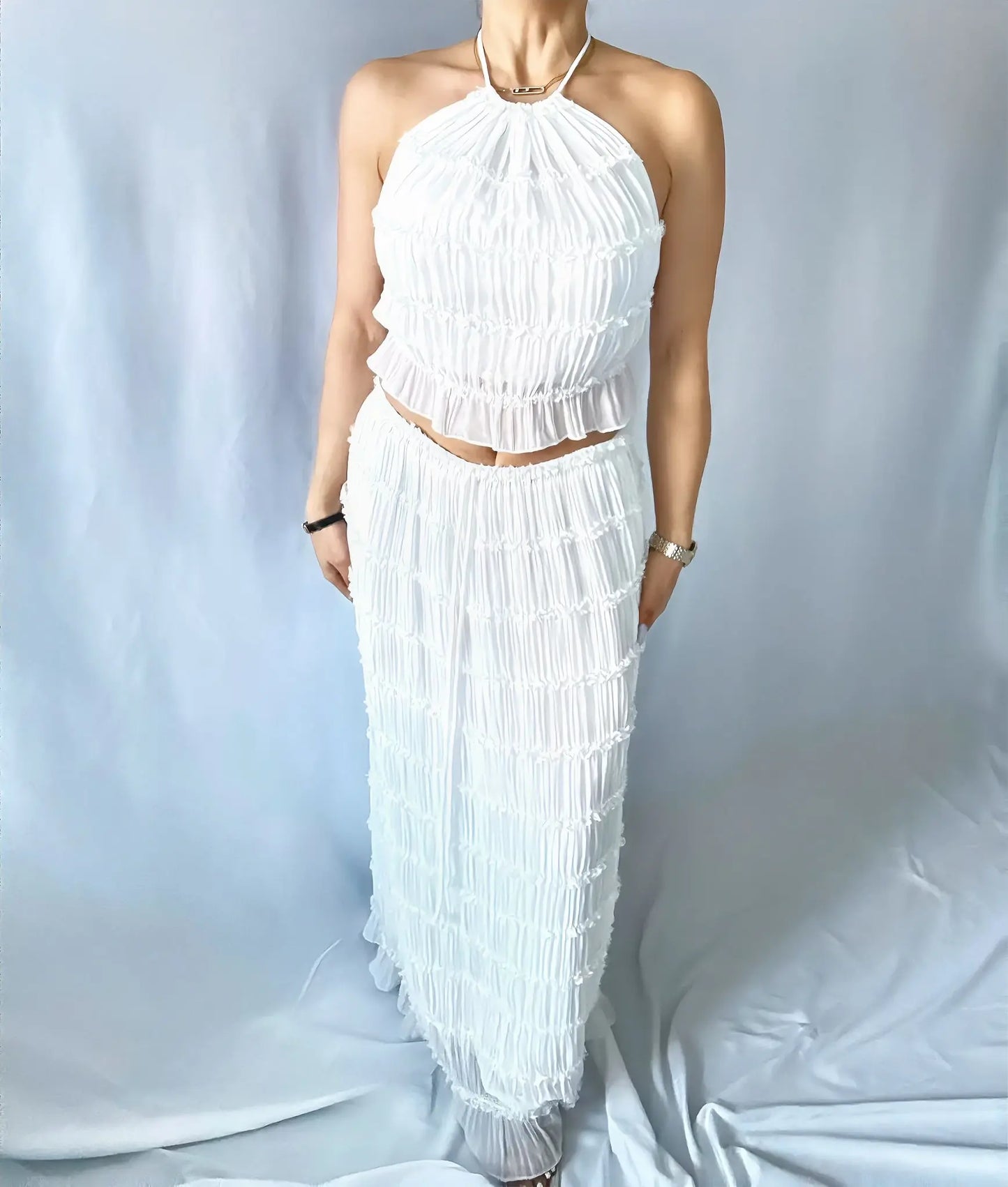 Ensemble Deux Pièces d'Été Tendance – Look Chaleureux et Stylé pour la Saison Estivale - ARMINE'S STYLE HUB