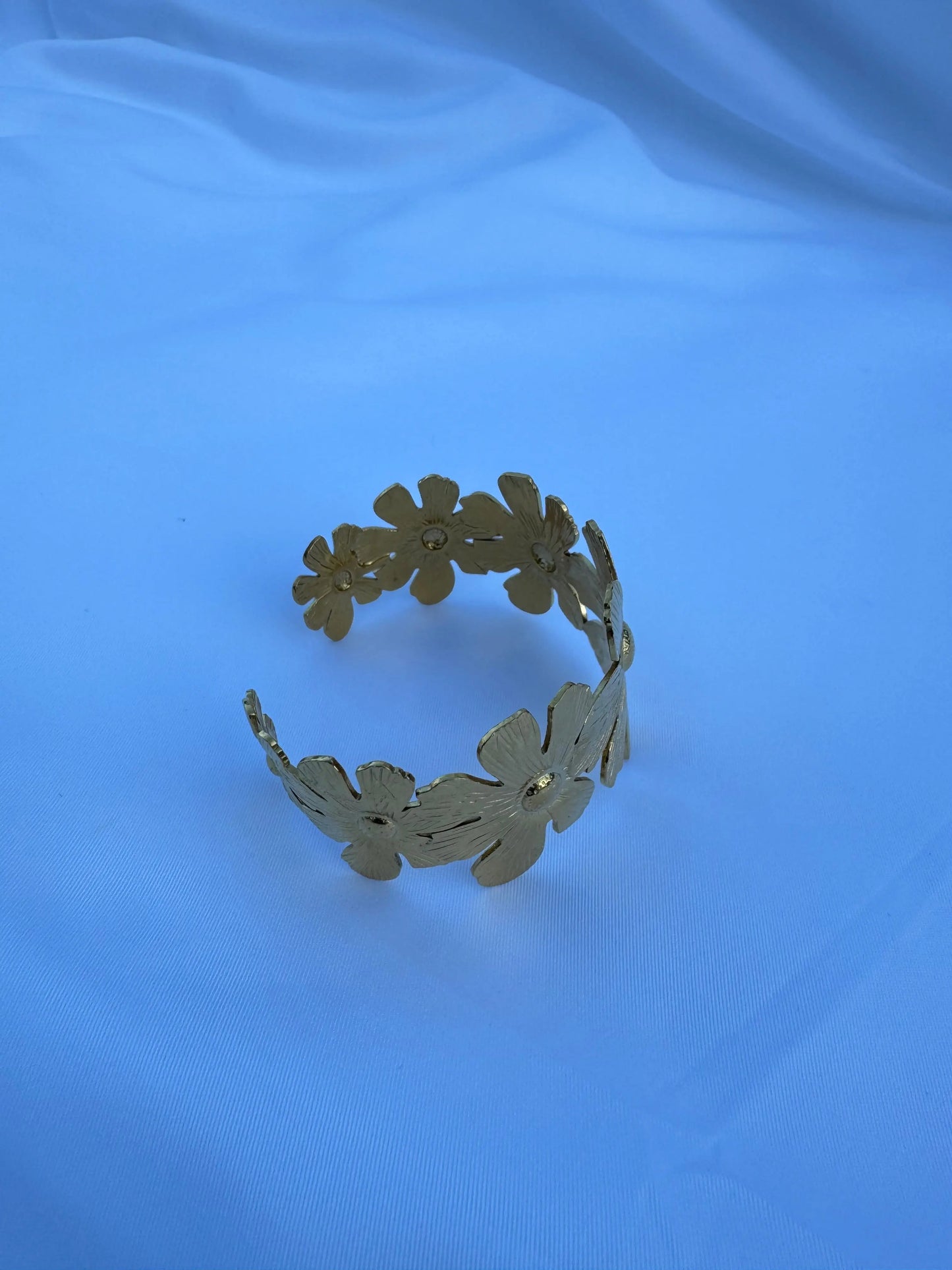 Bracelet Fleuri en Acier Inoxydable ARMINE'S STYLE HUB