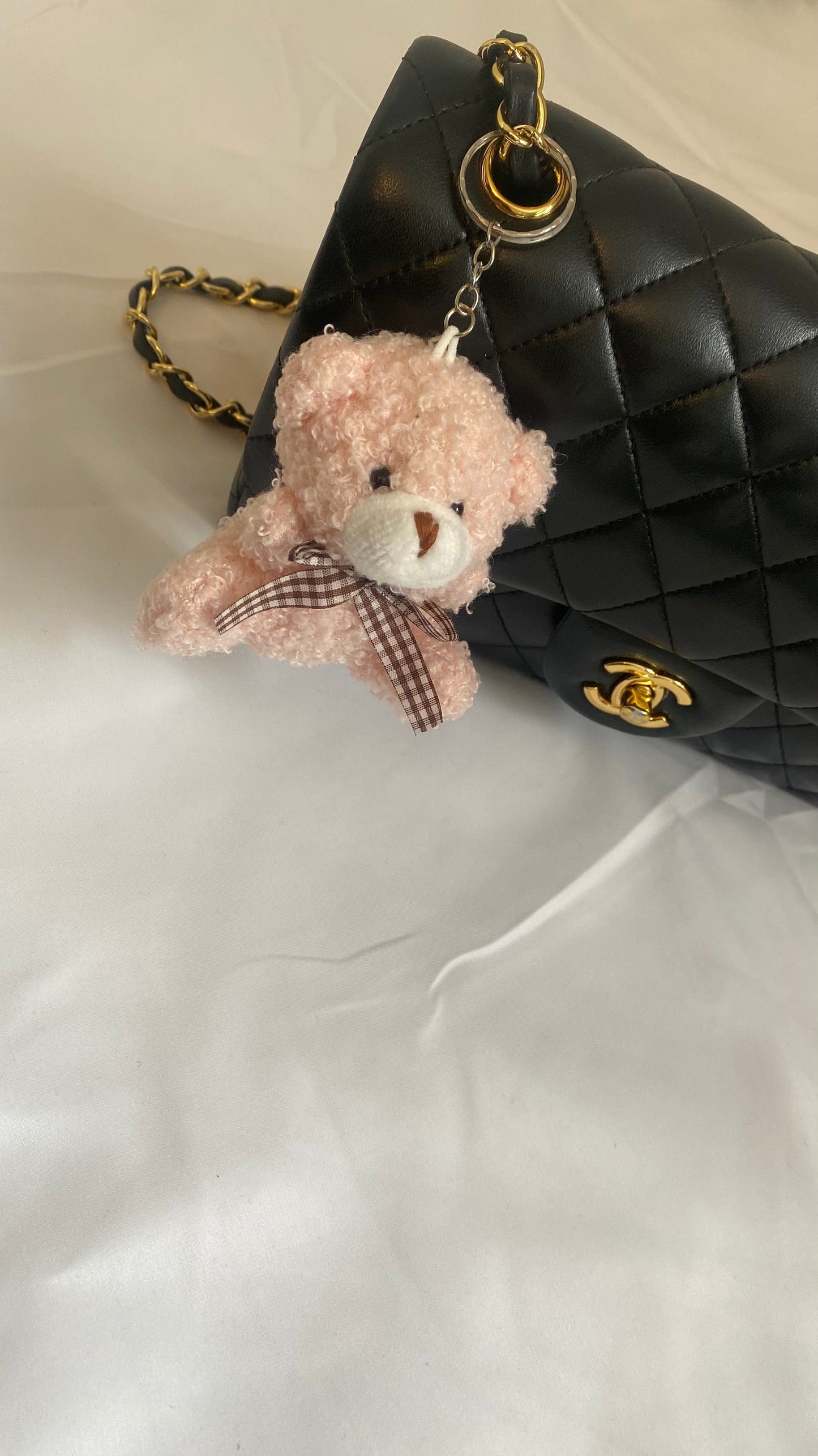 Porte-clé ourson en peluche - ARMINE'S STYLE HUB