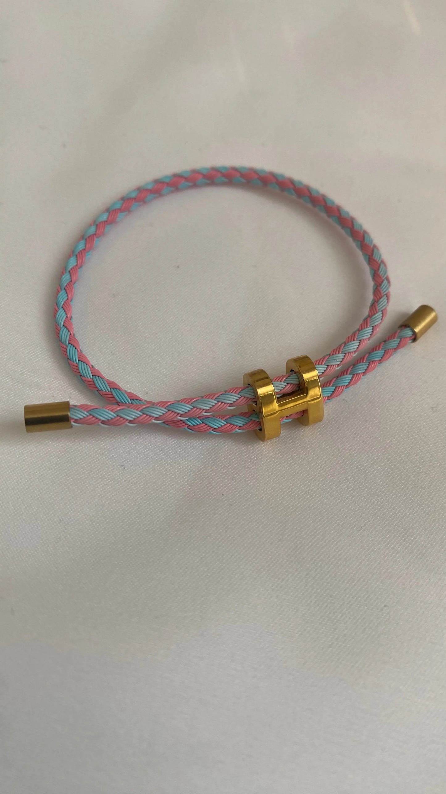 bracelet ajustable en acier inoxydable - ARMINE'S STYLE HUB