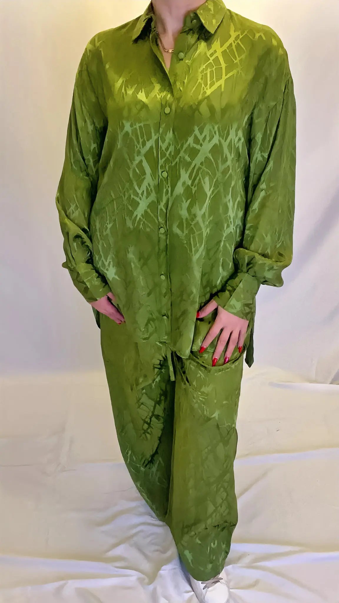 ENSEMBLE DEUX PIÈCES FLUIDE PANTALON ET HAUT Ria - ARMINE'S STYLE HUB