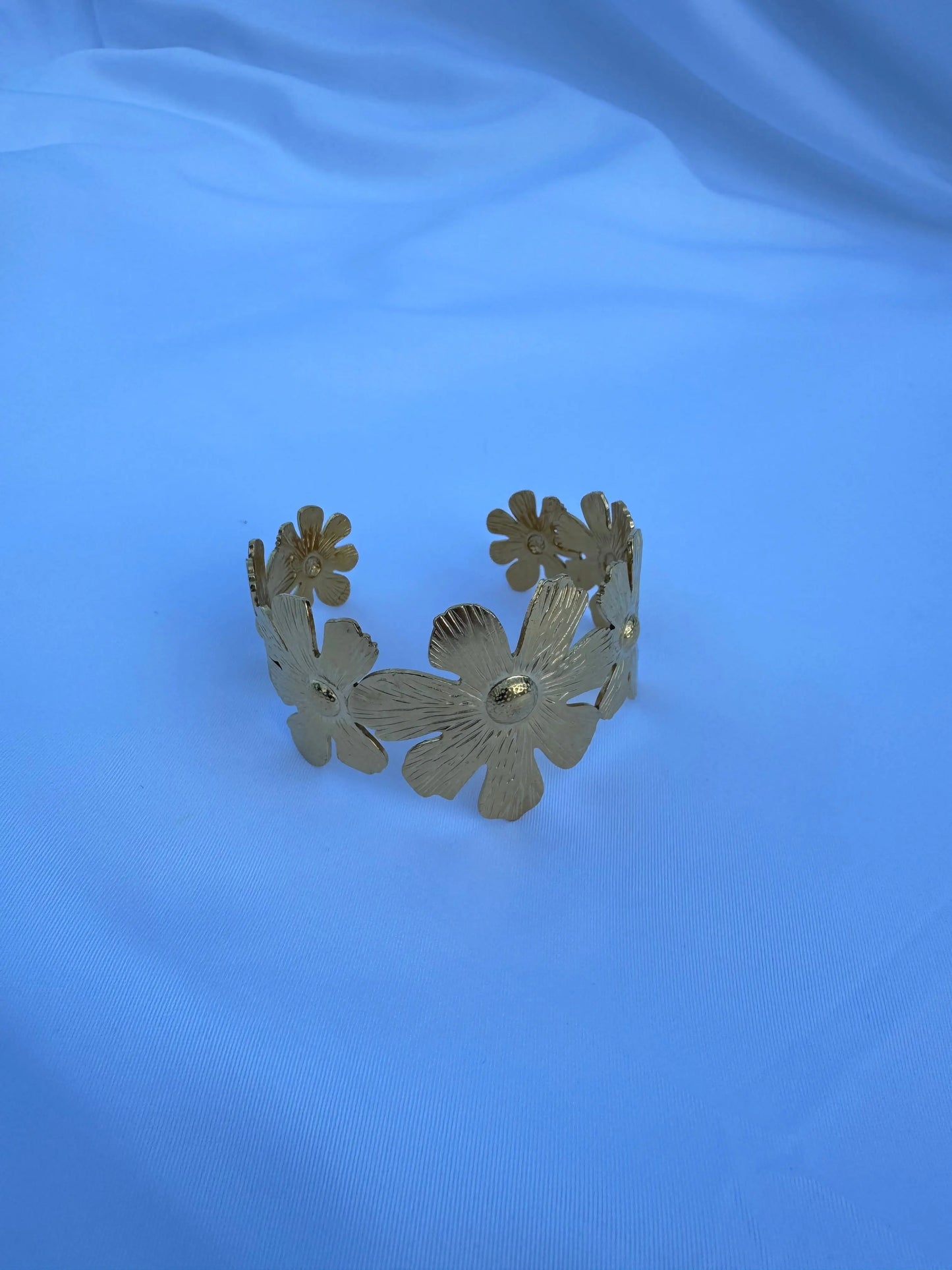 Bracelet Fleuri en Acier Inoxydable ARMINE'S STYLE HUB