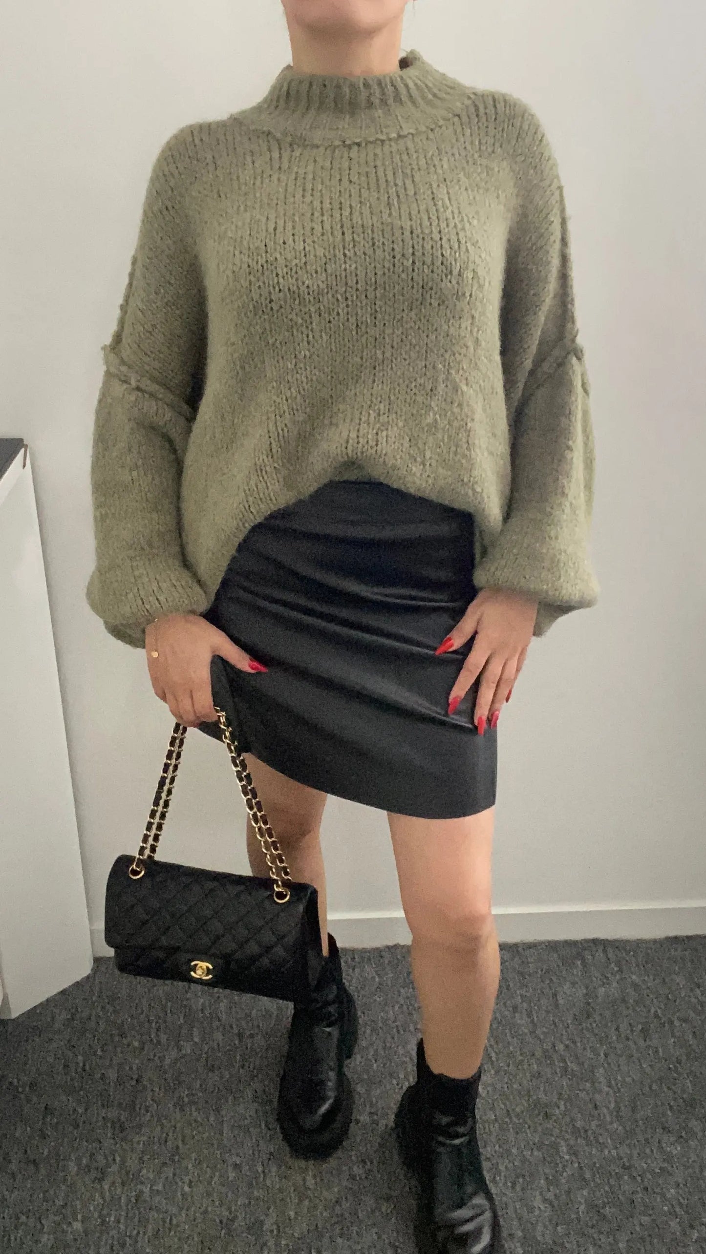 Jupe courte similicuir Jazz - ARMINE'S STYLE HUB