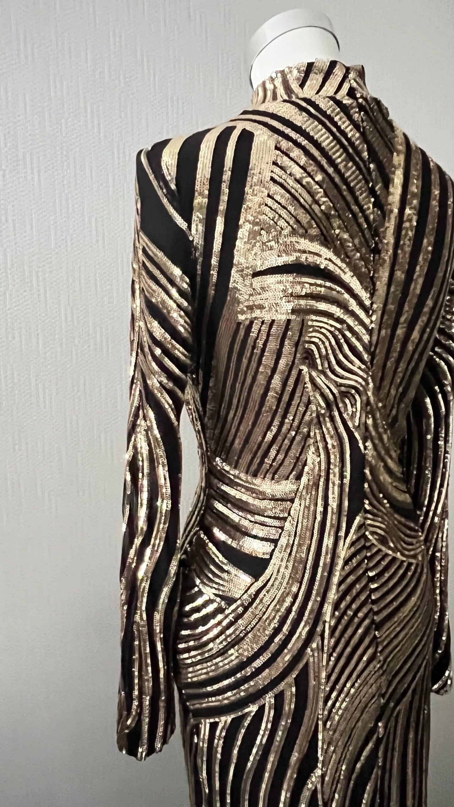 Robe de Soirée mi-longue Pailletée - ARMINE'S STYLE HUB