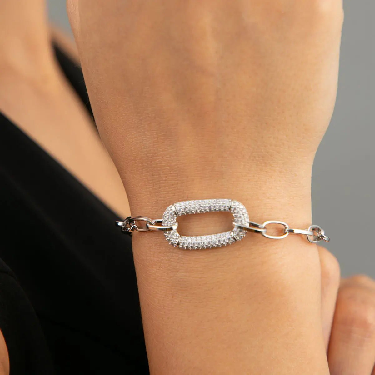 Bracelet argent 925 Zircon - ARMINE'S STYLE HUB