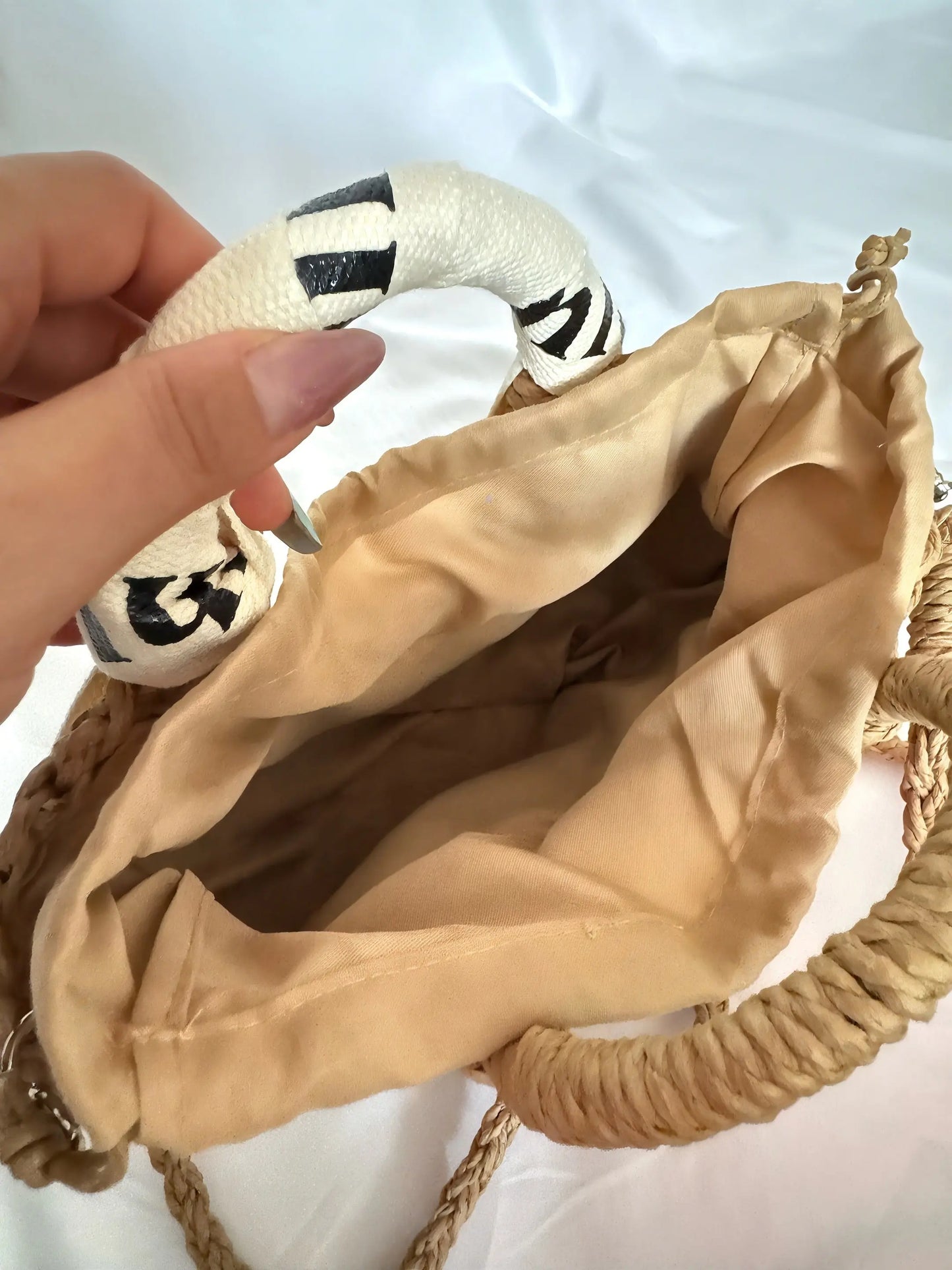 Sac à main -Tout en Paille Élégant ARMINE'S STYLE HUB