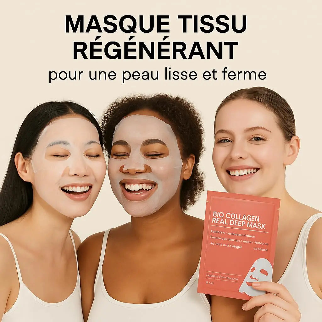 Masque Nuit Bio-Collagène – Soin Visage Anti-Âge Hydratant Intense ARMINE'S STYLE HUB