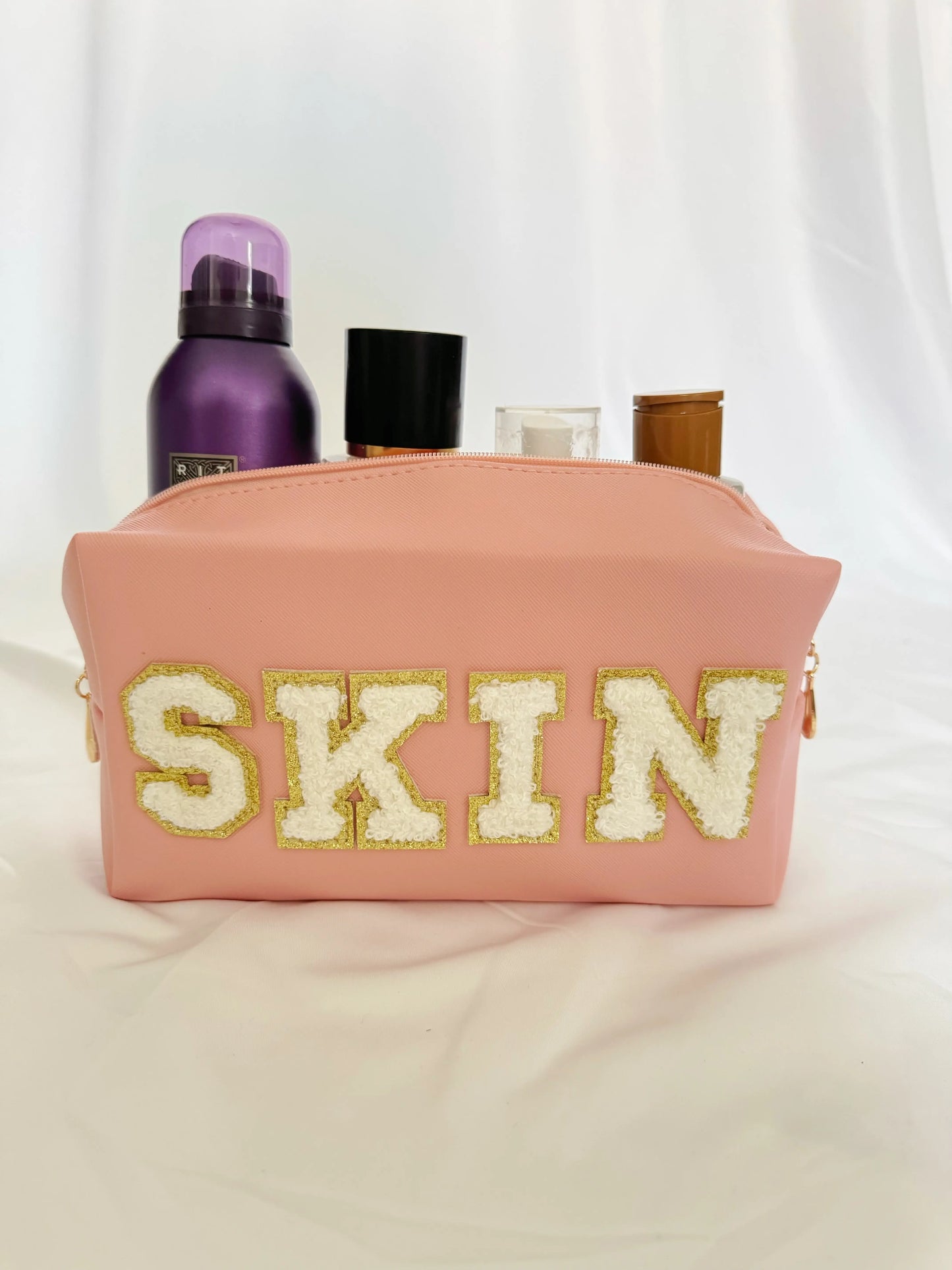 3 Pochettes Maquillage Pastel – Trousse de Toilette Organisatrice ARMINE'S STYLE HUB