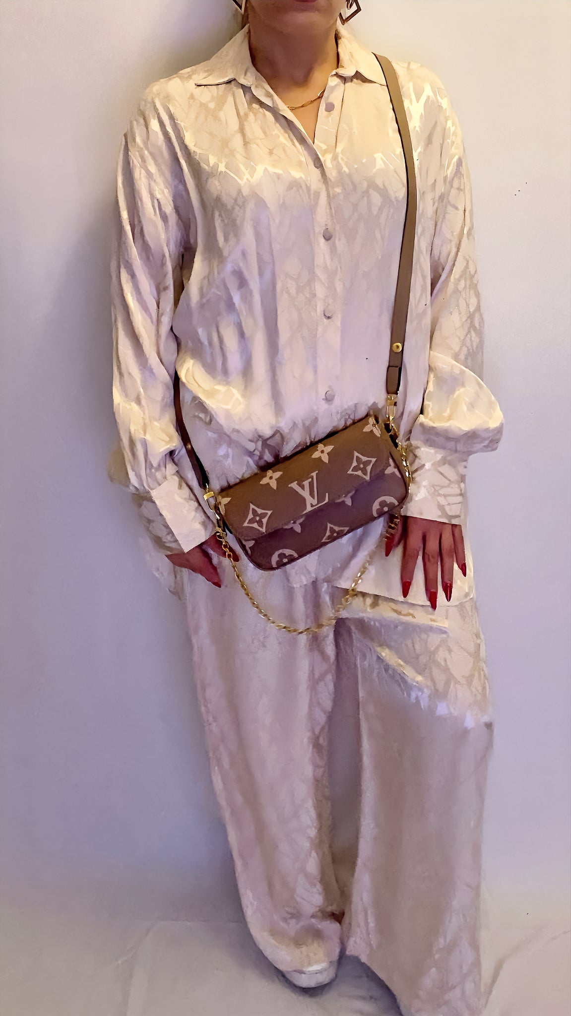 ENSEMBLE DEUX PIÈCES FLUIDE PANTALON ET HAUT - ARMINE'S STYLE HUB