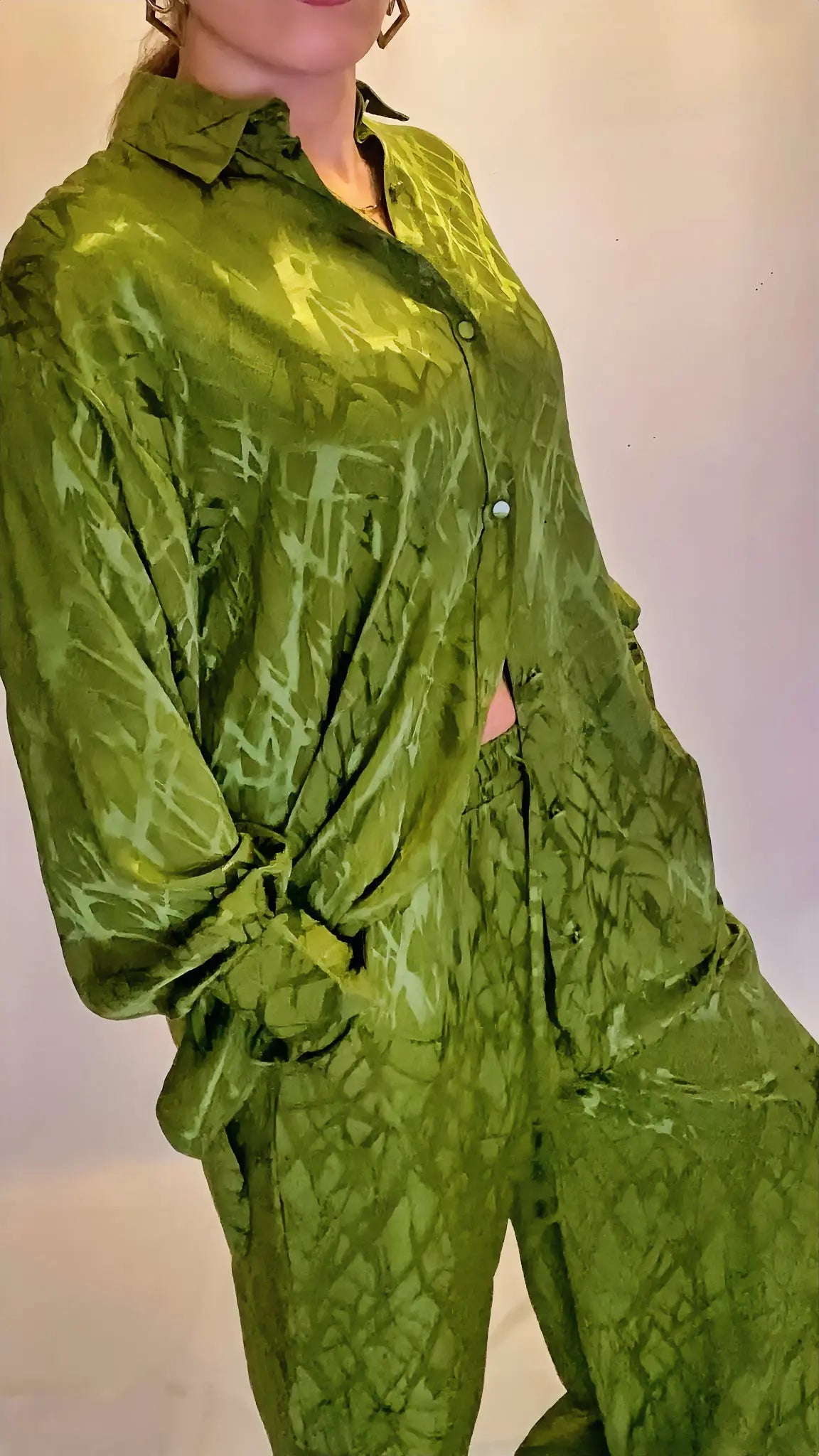 ENSEMBLE DEUX PIÈCES FLUIDE PANTALON ET HAUT Ria - ARMINE'S STYLE HUB