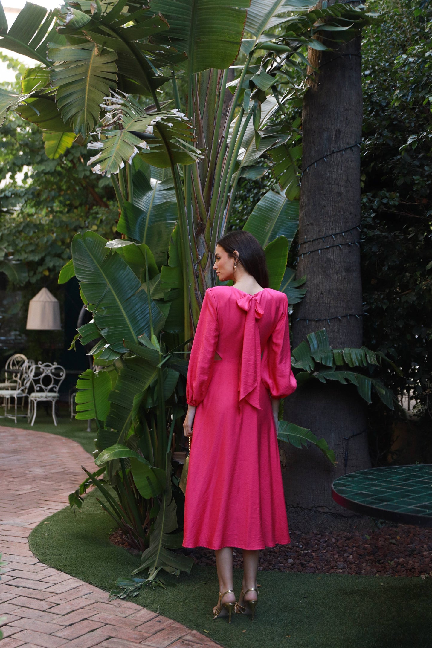 Robe Fany cut out ouverture - Soirée 2025
