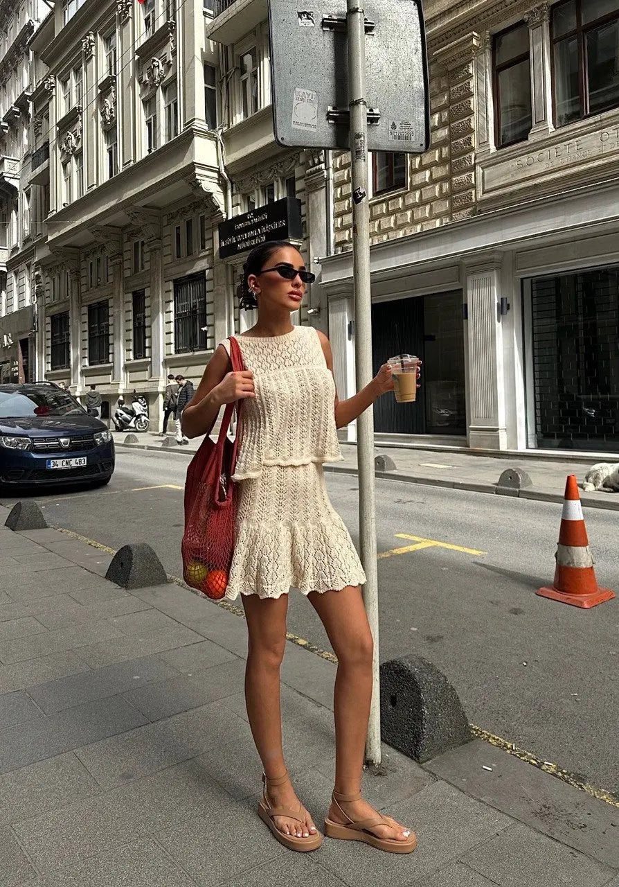 ENSEMBLES DEUX PIÈCES JUPE ET HAUT - ARMINE'S STYLE HUB