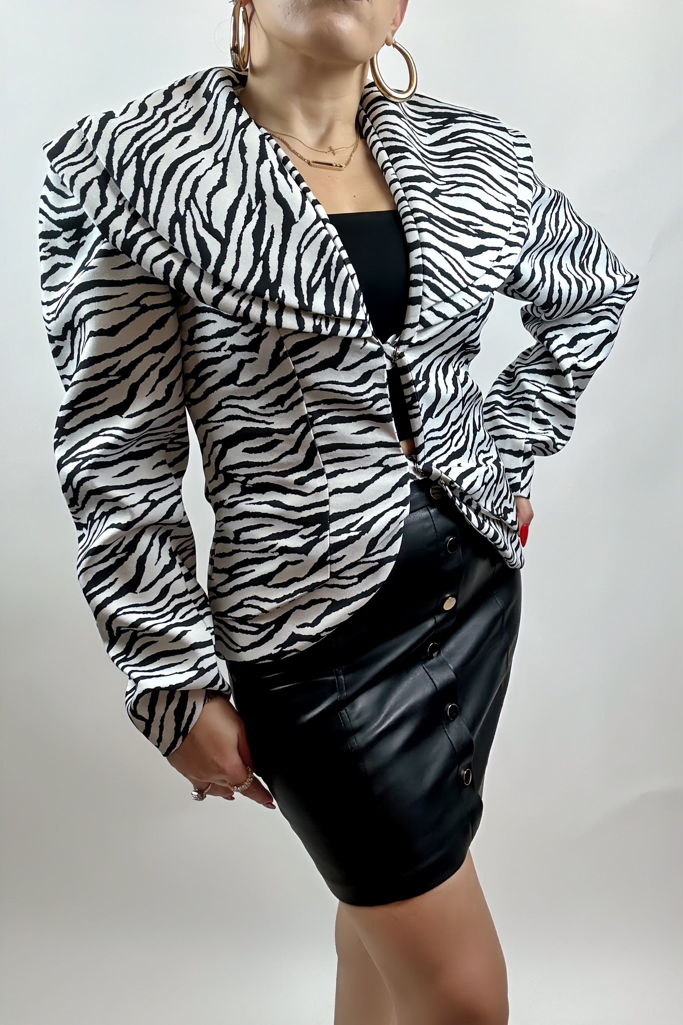 Blazer Femme Léopard Tendance – Veste Chic Oversize Style Fashion Automne Hiver, Été