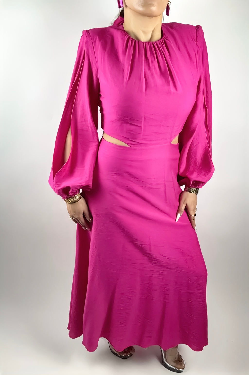 Robe ouverture Fany cut out - Soirée 2025