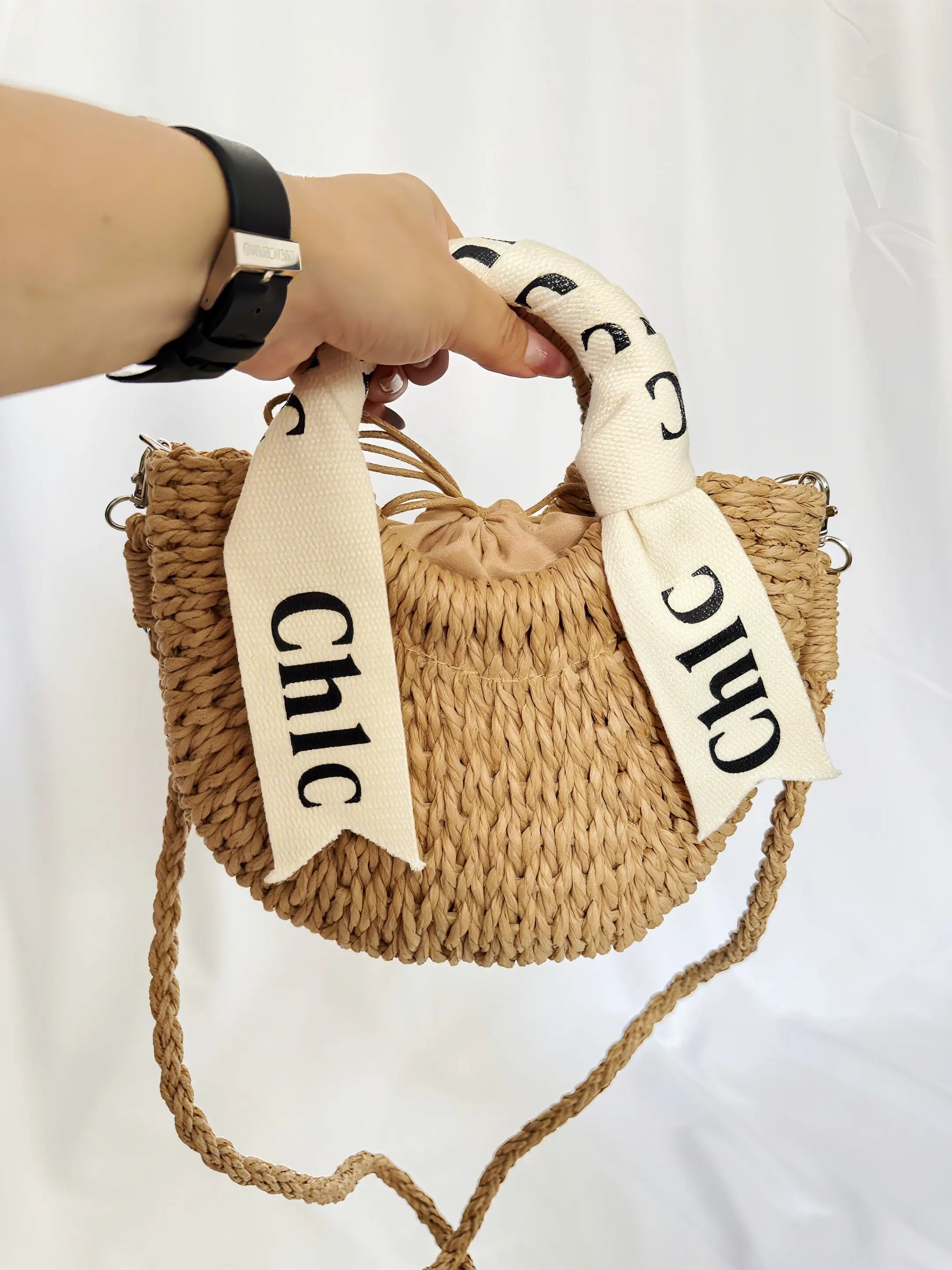 Sac à main -Tout en Paille Élégant ARMINE'S STYLE HUB
