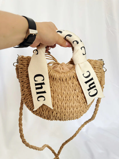 Sac à main -Tout en Paille Élégant ARMINE'S STYLE HUB