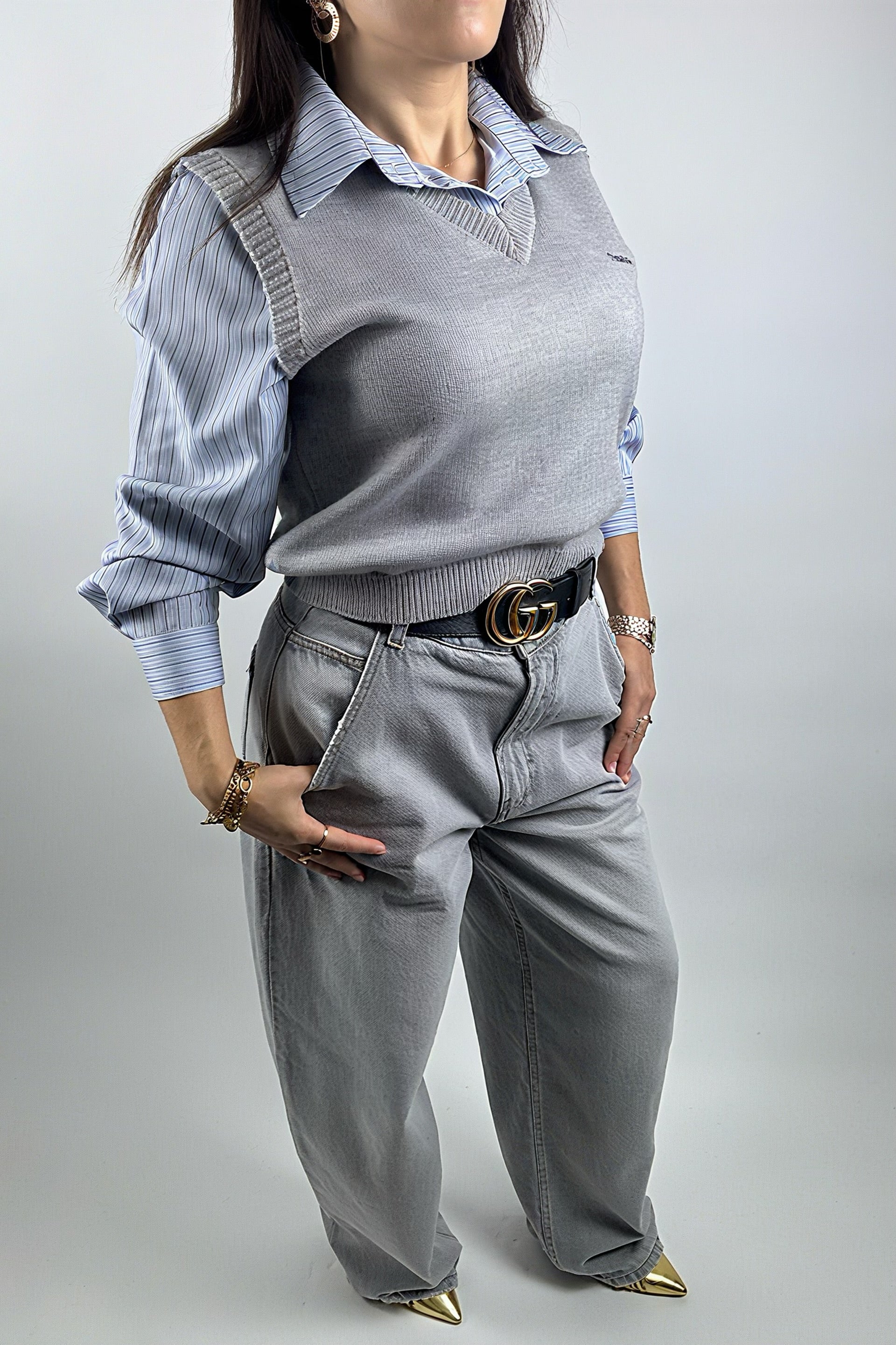 Pull style chic, décontracté