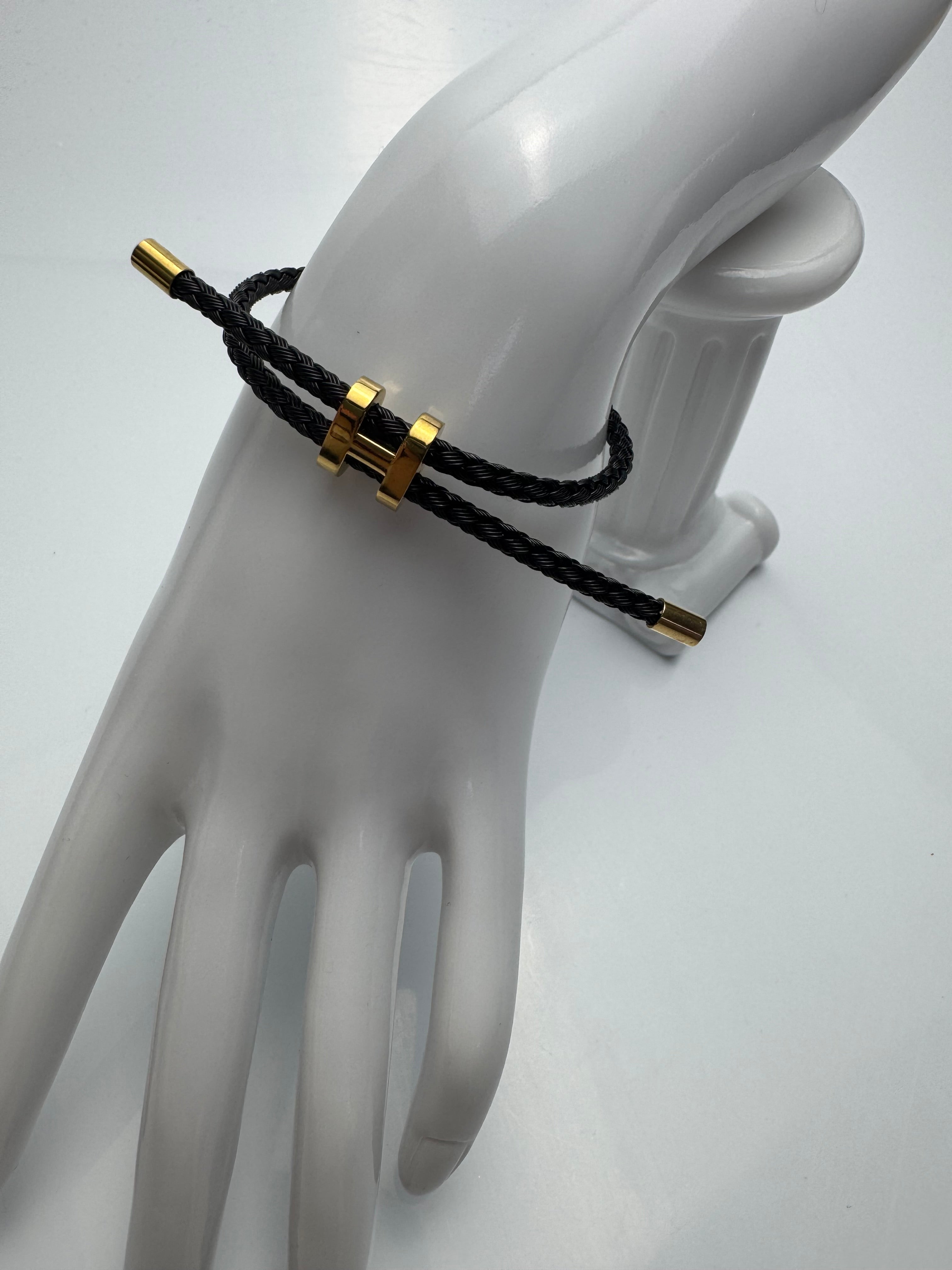 Bracelet ajustable en acier inoxydable