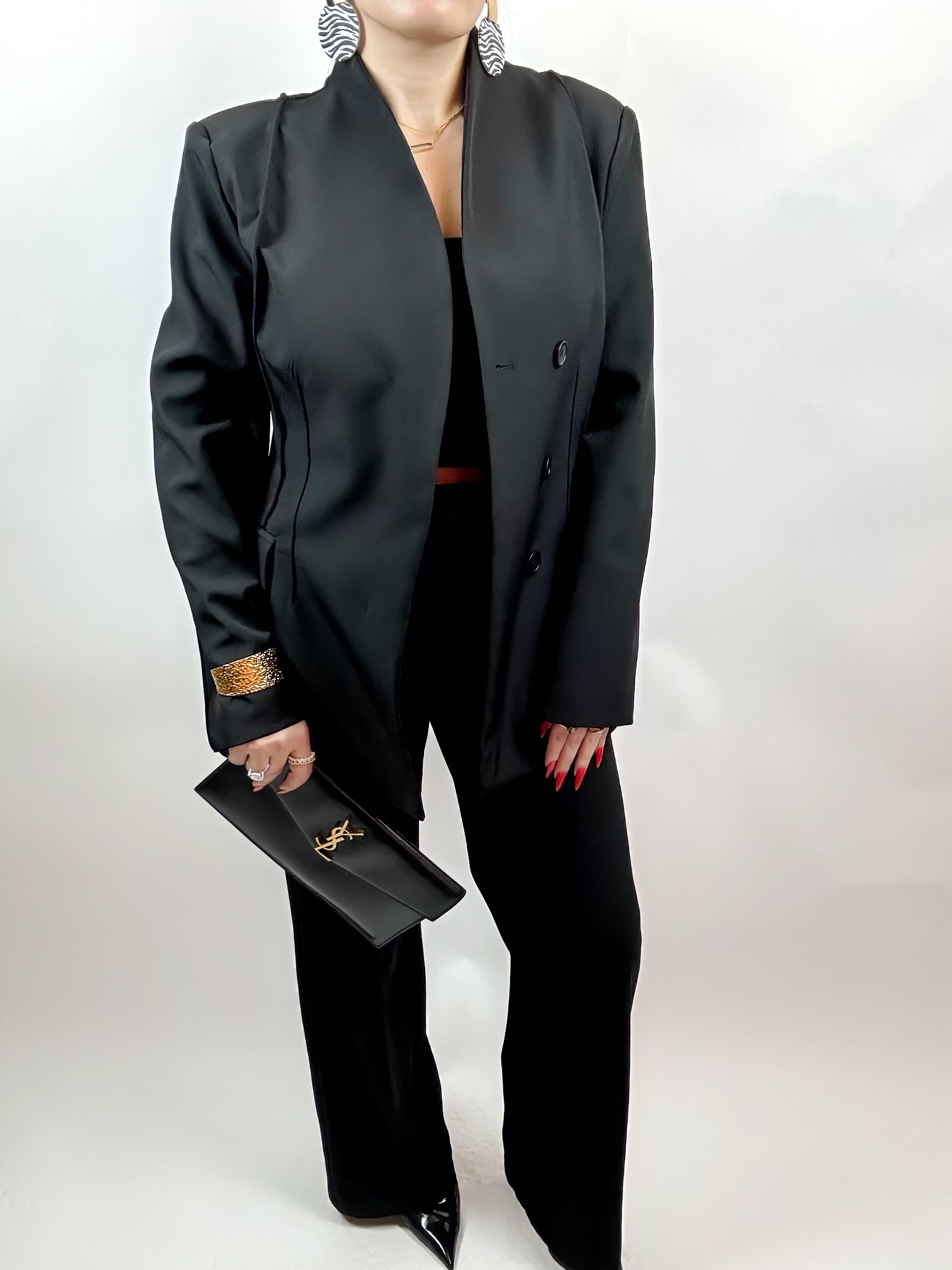 Blazer Femme Oversize Chic – Veste Élégante