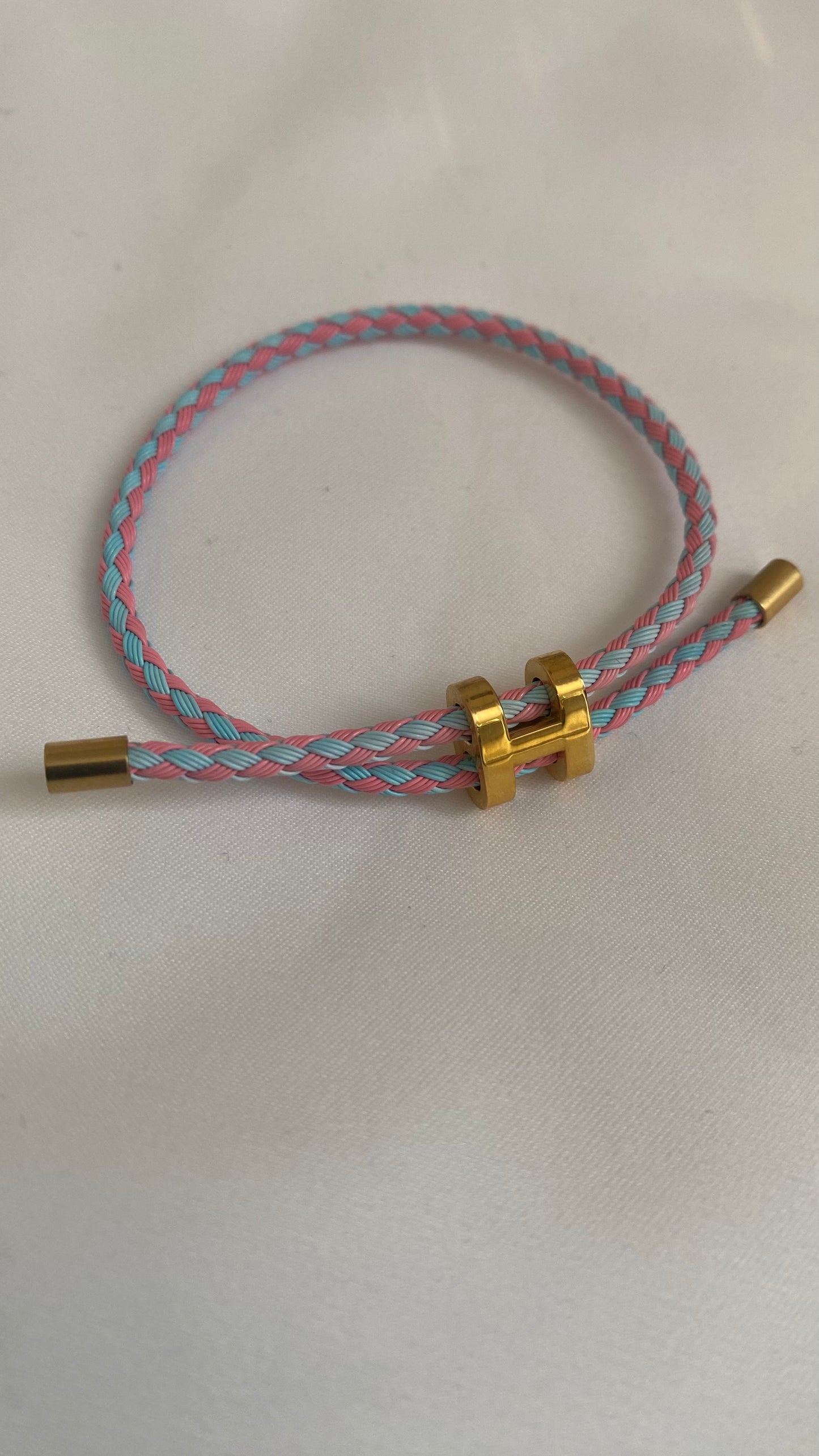 bracelet ajustable en acier inoxydable - ARMINE'S STYLE HUB