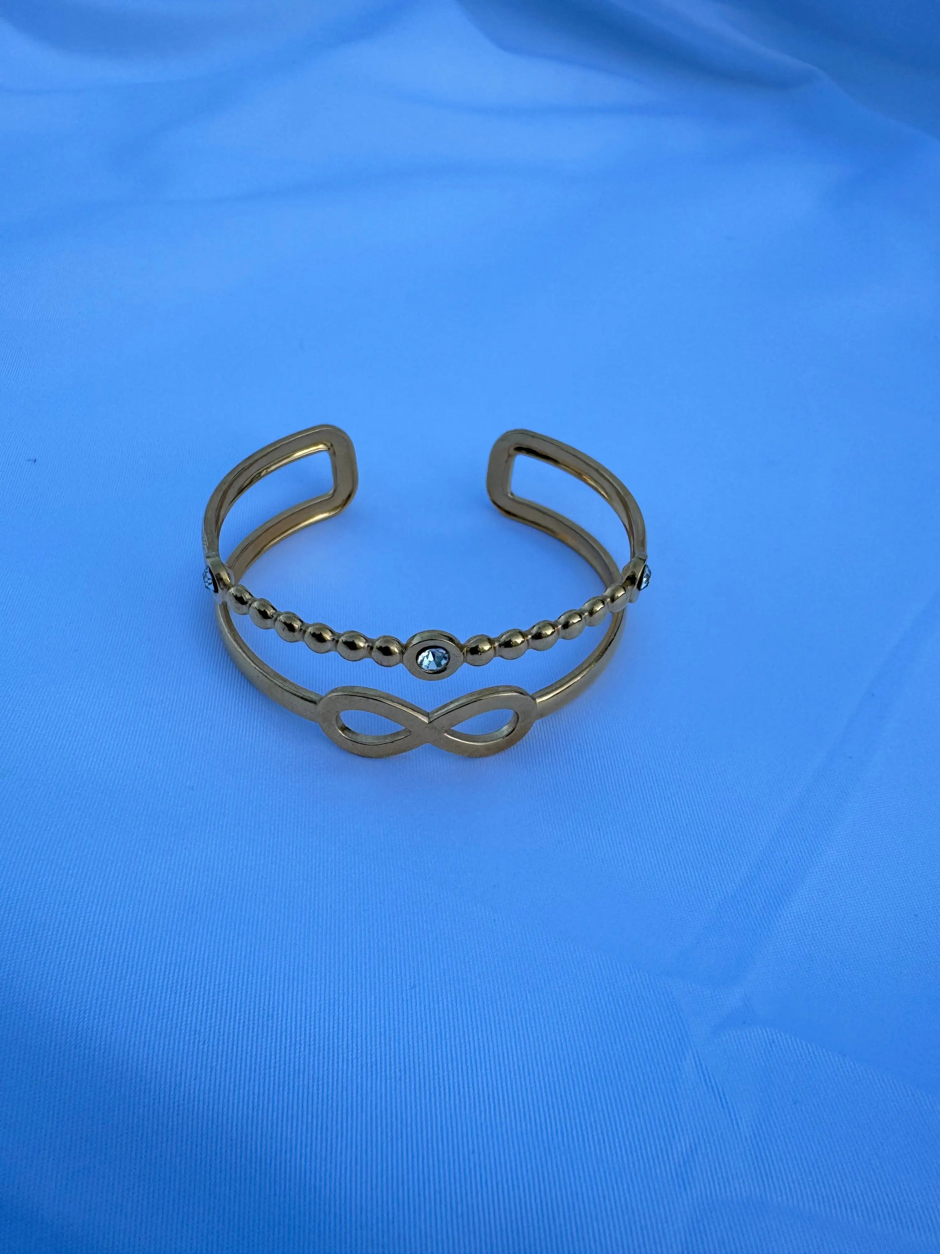 Bracelet infini - Acier inoxydable ARMINE'S STYLE HUB