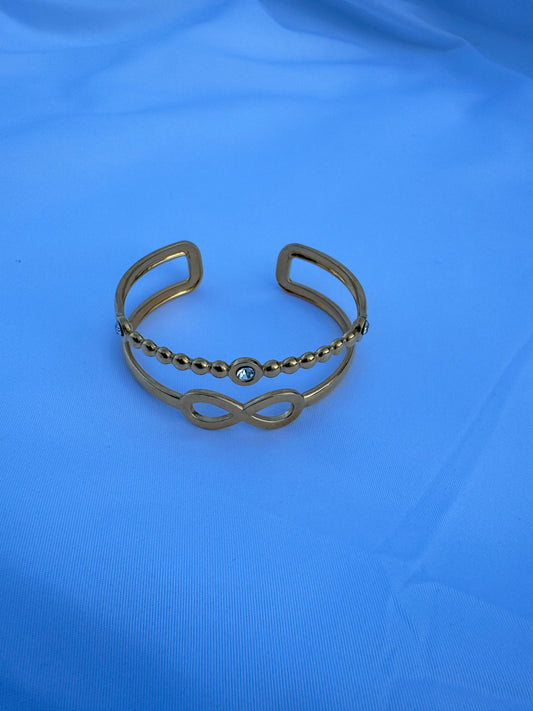 Bracelet infini - Acier inoxydable