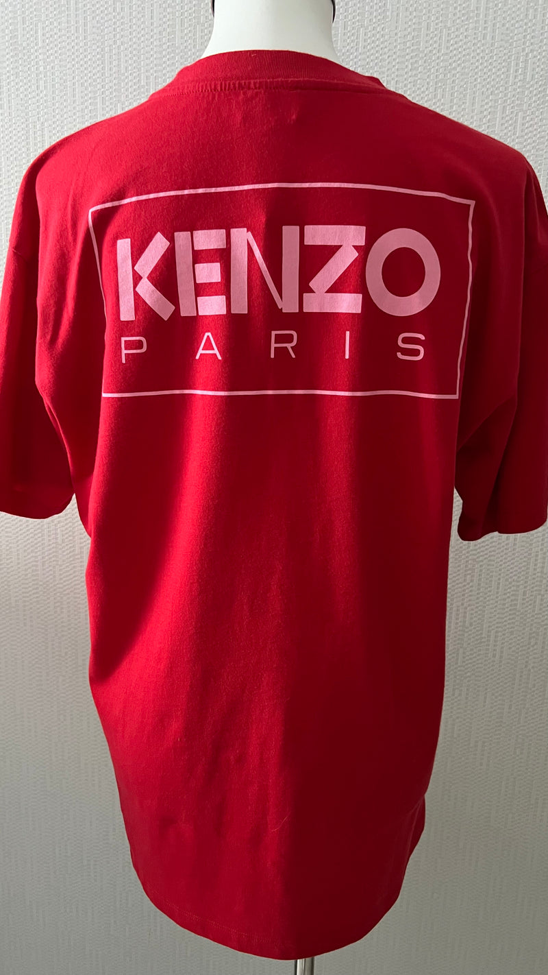 KENZO  T-SHIRT FEMME ROUGE COTON - ARMINE'S STYLE HUB