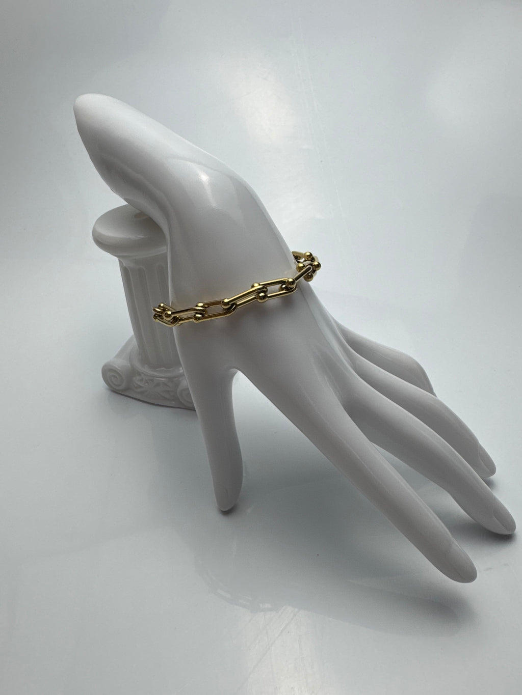 Bracelet Chaîne Épaisse en Acier Inoxydable