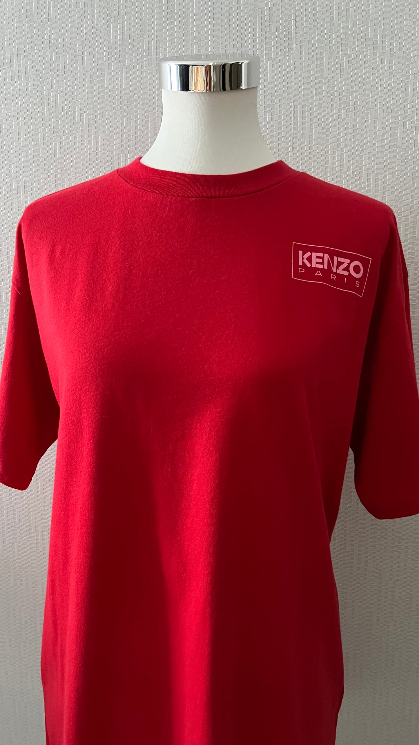 KENZO  T-SHIRT FEMME ROUGE COTON - ARMINE'S STYLE HUB