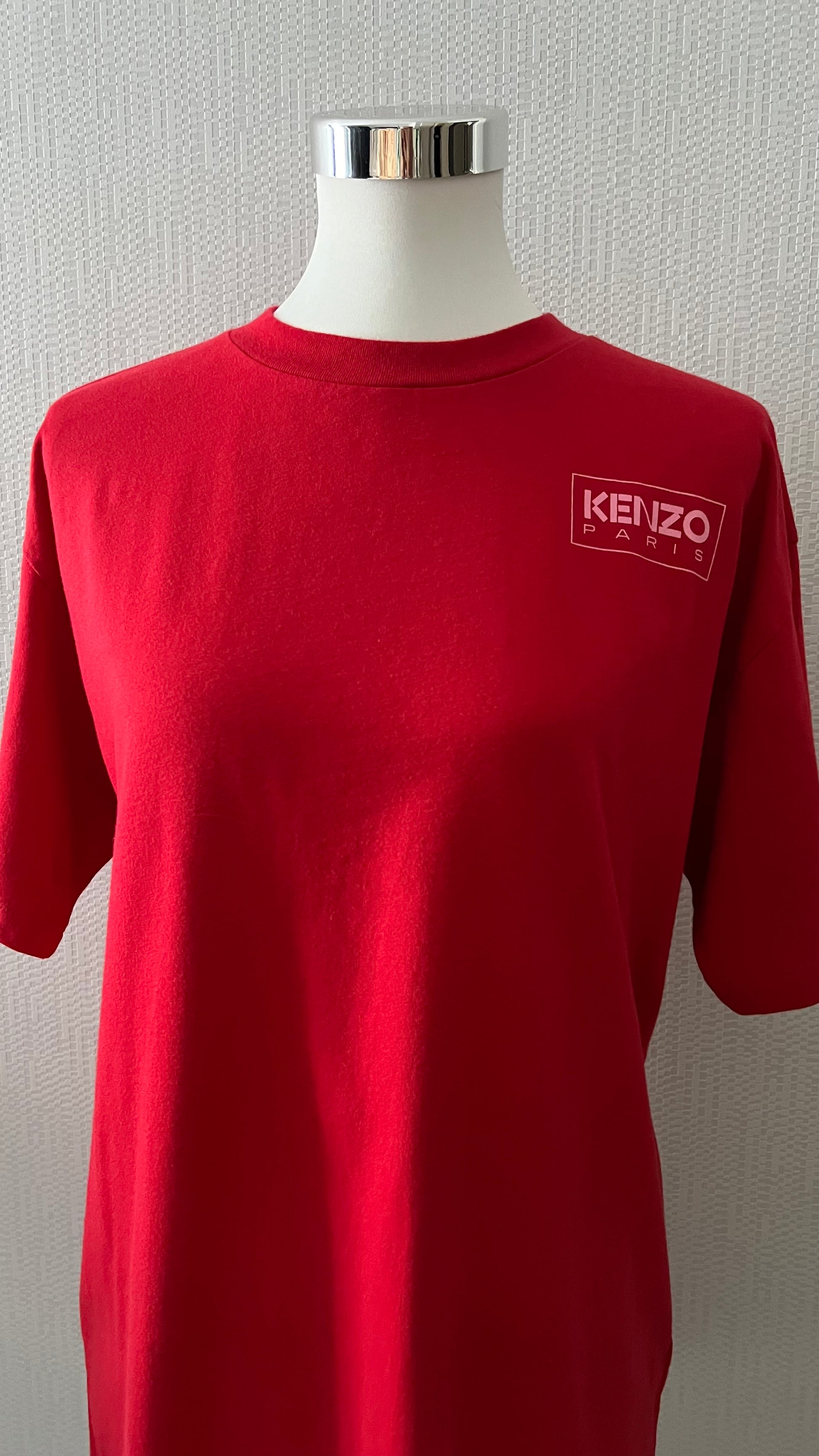 KENZO  T-SHIRT FEMME ROUGE COTON - ARMINE'S STYLE HUB