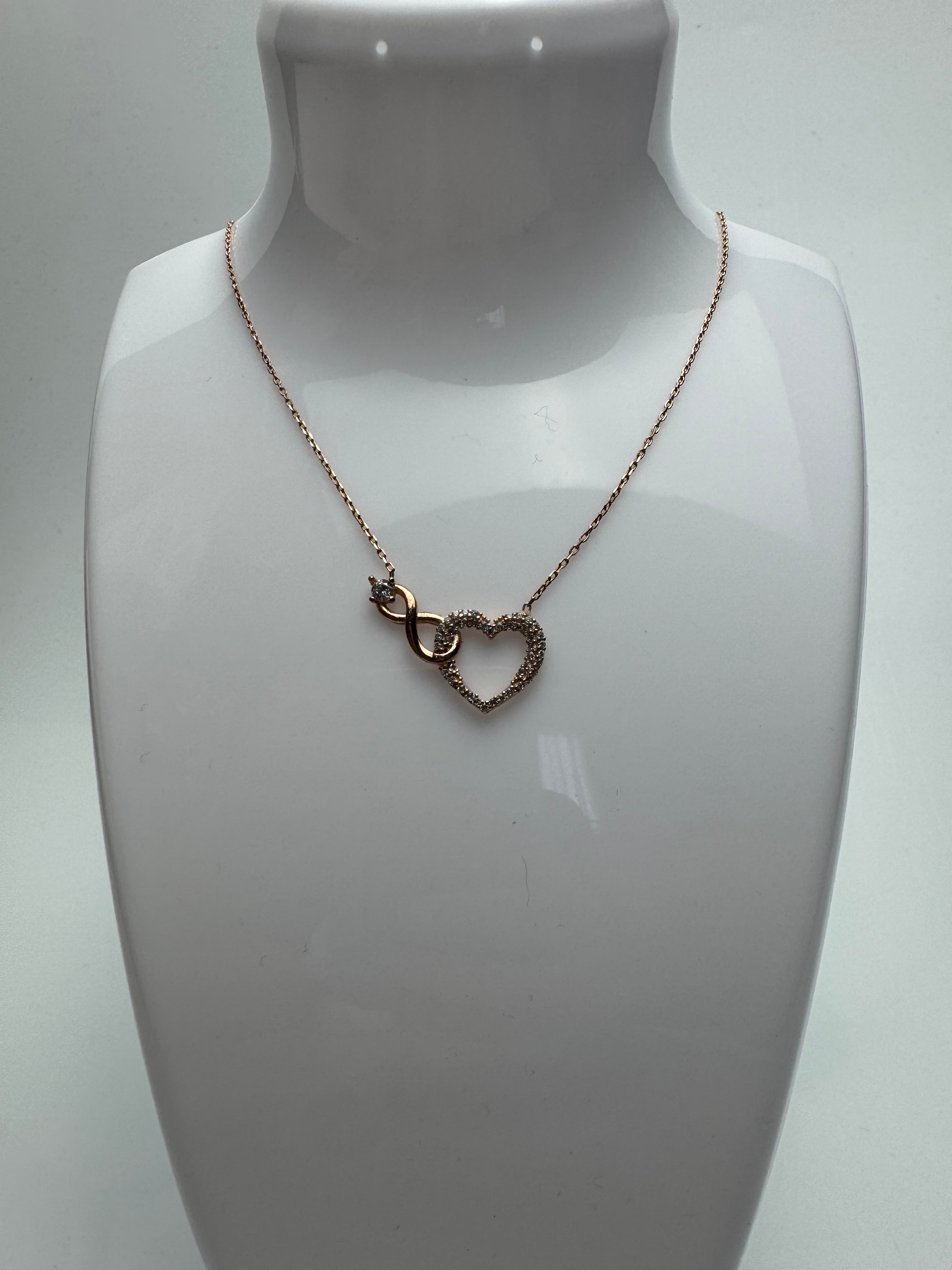 Collie à pendentif Cœur