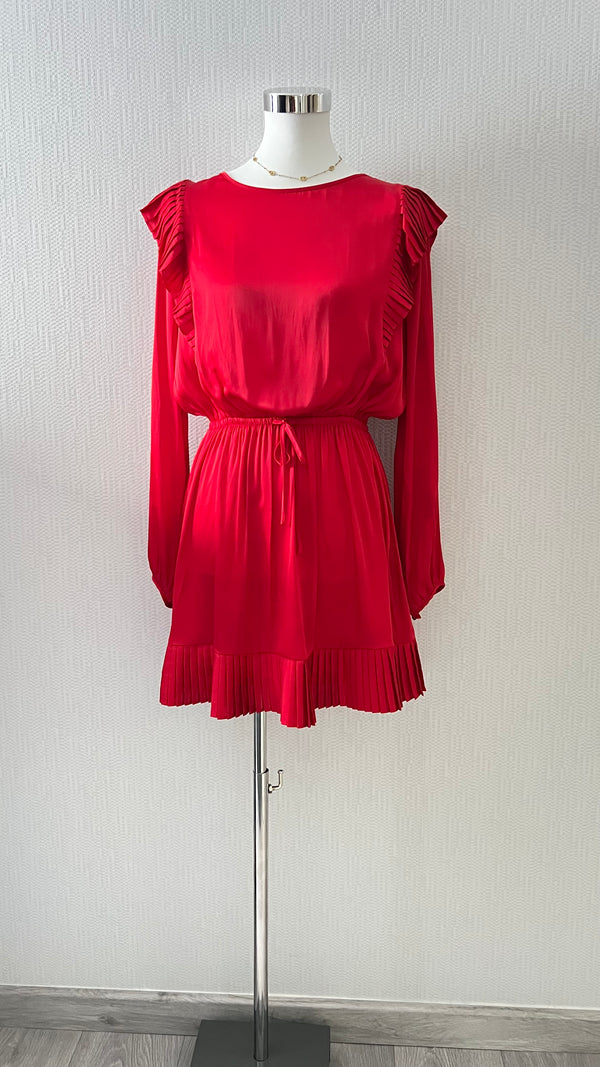 The KOOPLES ROBE COURTE ROUGE - ARMINE'S STYLE HUB