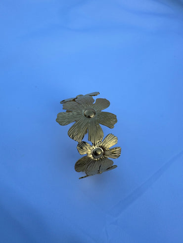 Bracelet Fleuri en Acier Inoxydable