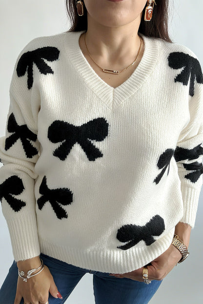Pull
Élégant à Col V pour Femme