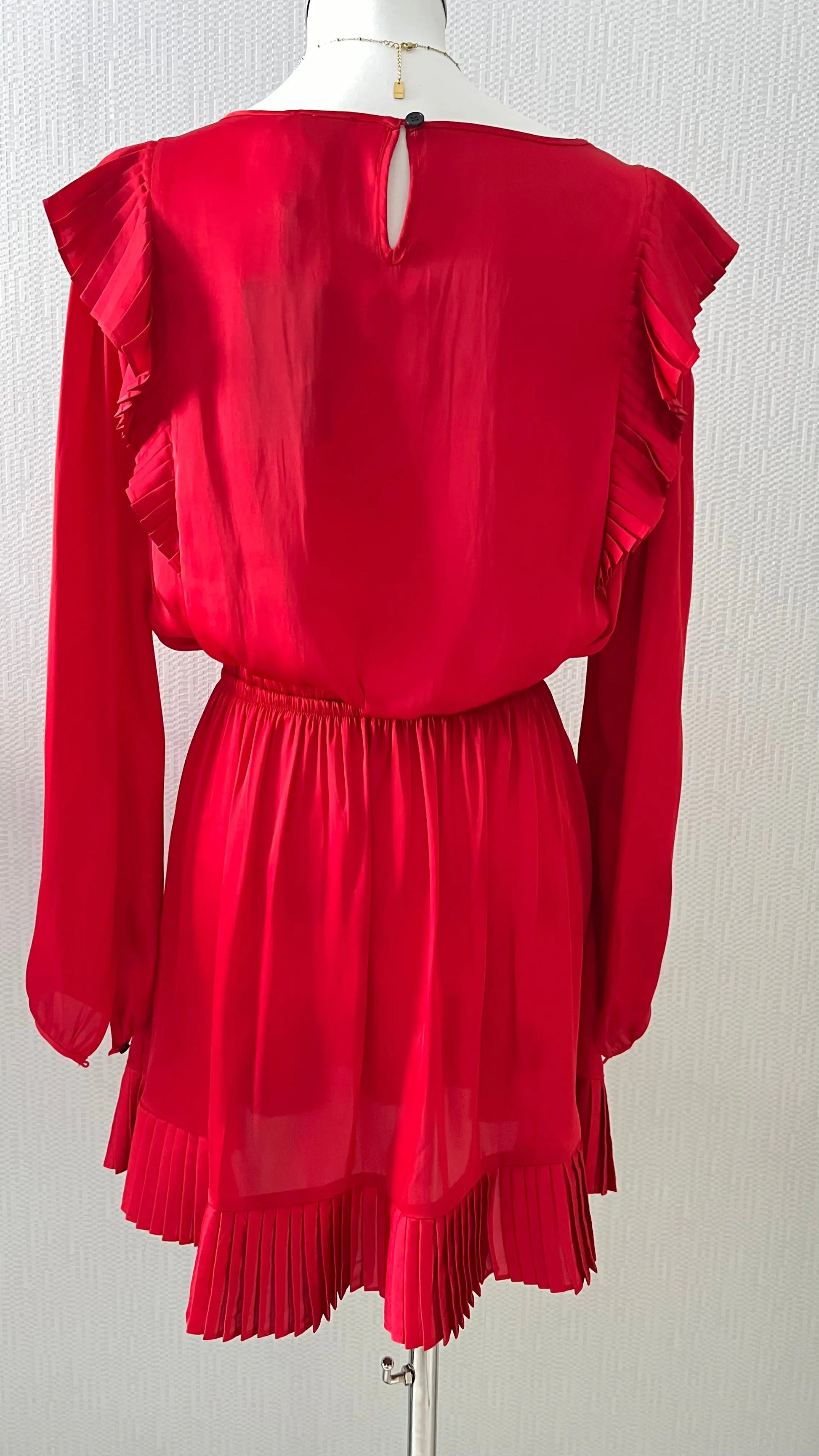 The KOOPLES ROBE COURTE ROUGE - ARMINE'S STYLE HUB