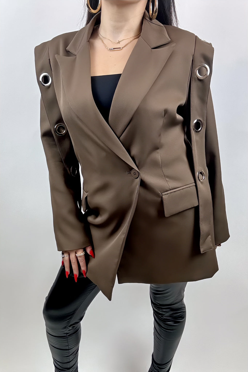 Blazer Femme avec Ceinture – Veste Chic