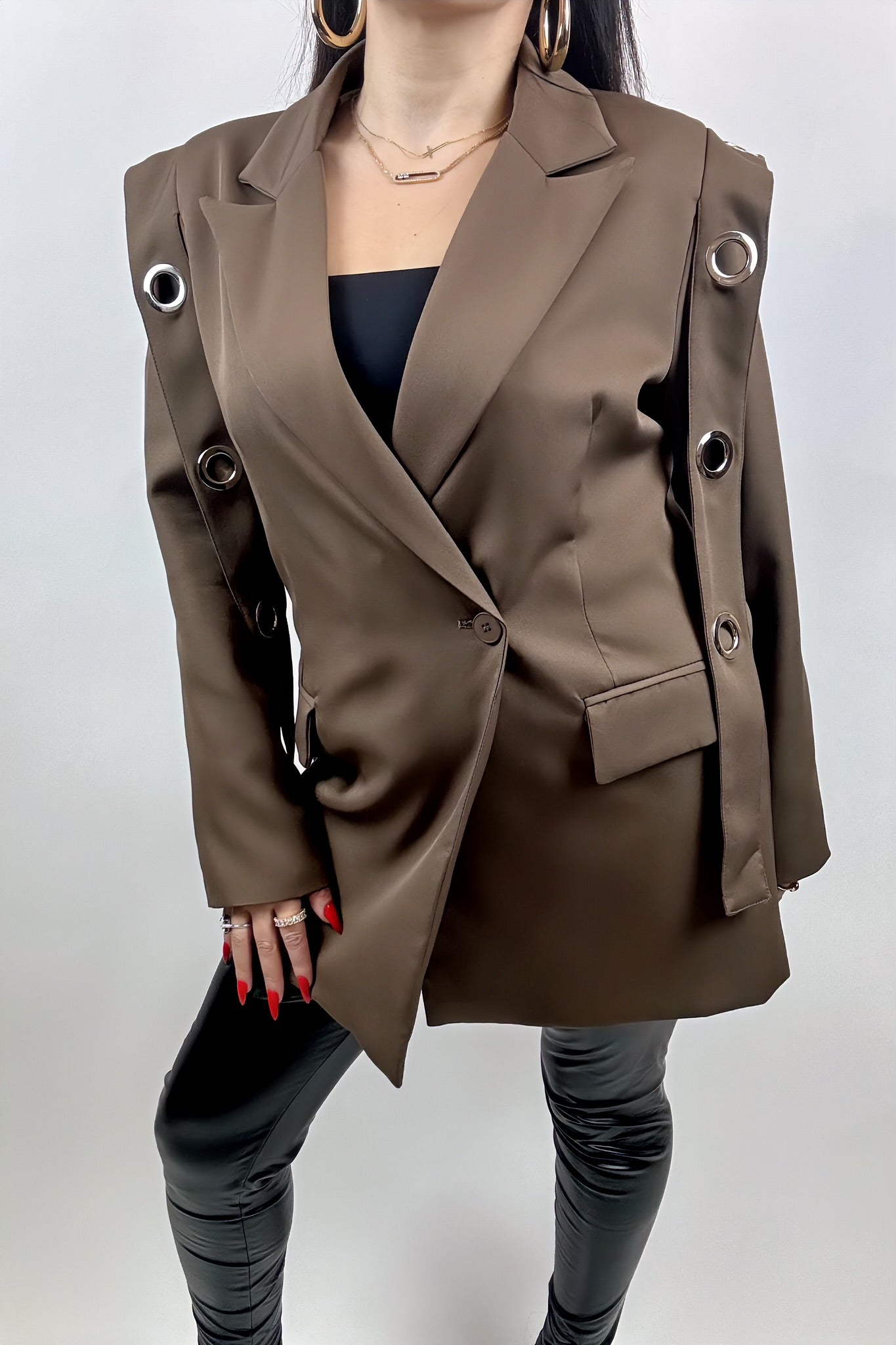 Blazer Femme avec Ceinture – Veste Chic