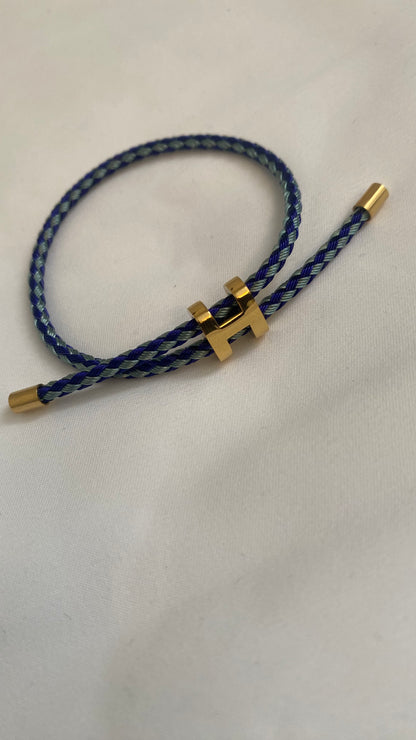 bracelet ajustable en acier inoxydable - ARMINE'S STYLE HUB