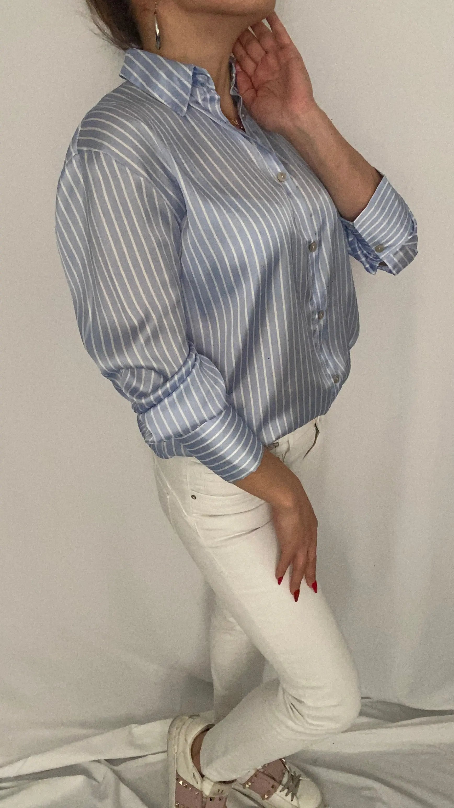CHEMISE FLUIDE RAYÉE Mila - ARMINE'S STYLE HUB