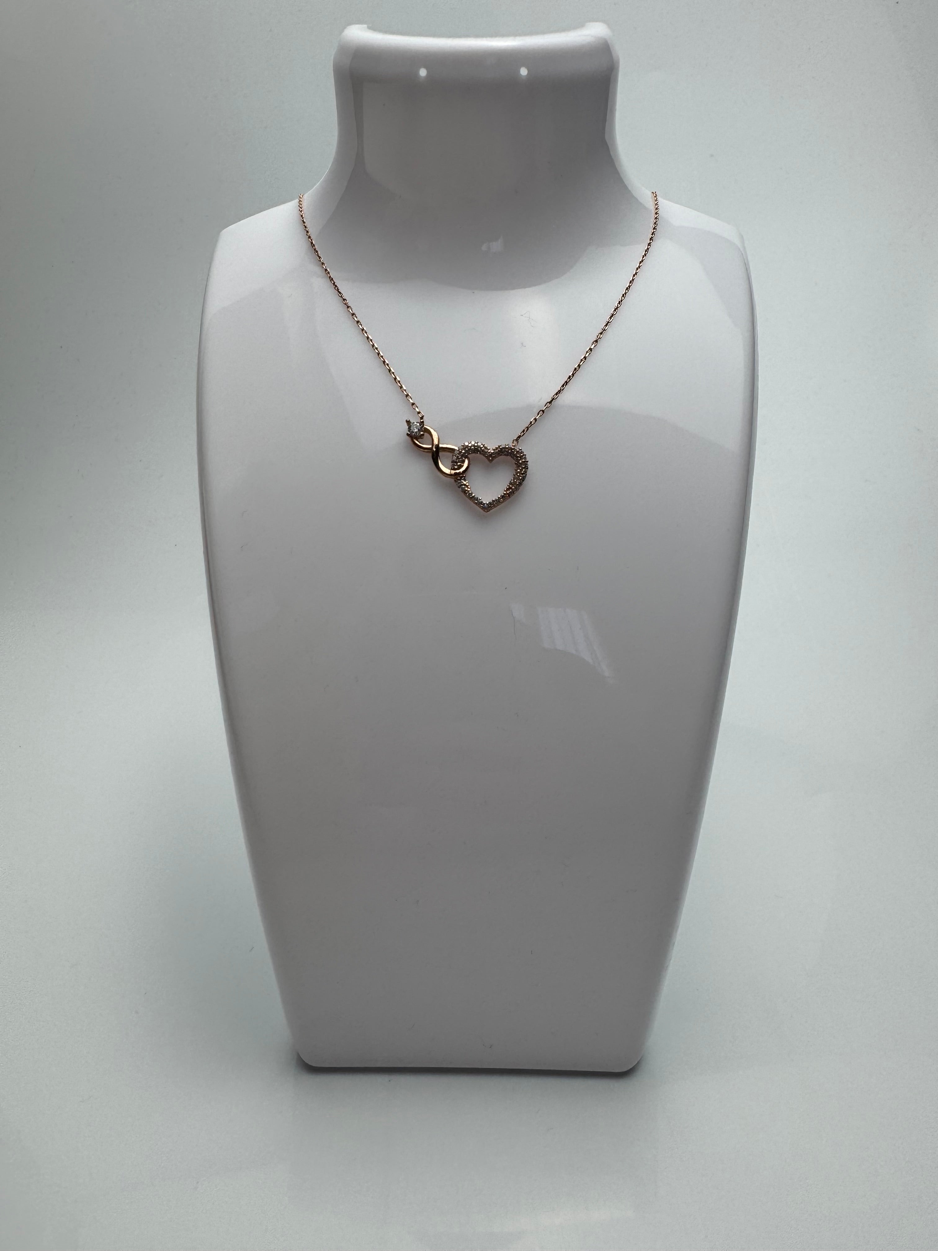 Collie à pendentif Cœur