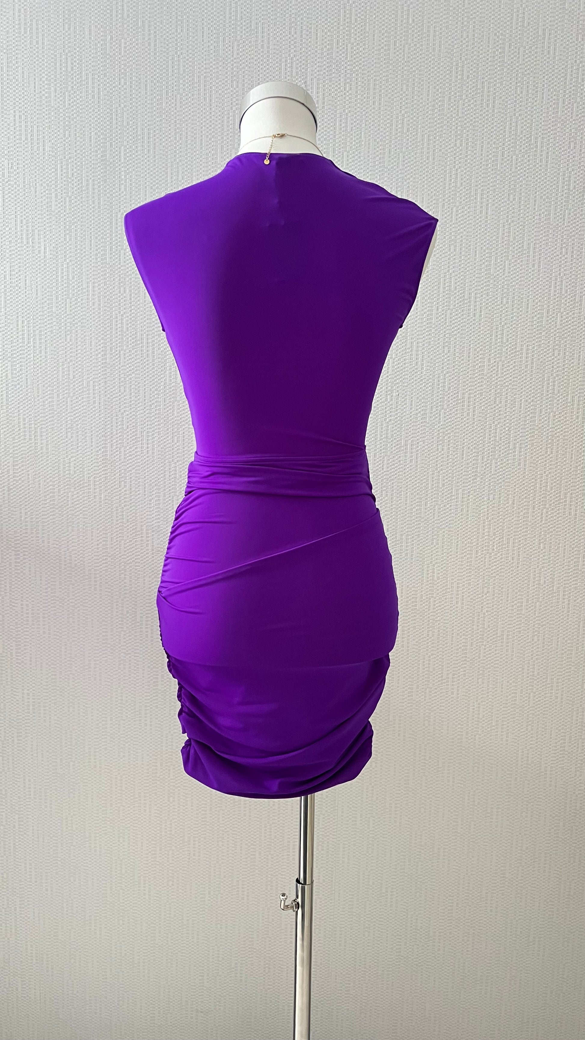 MAJE ROBE EN MATIÈRE TECHNIQUE STRETCH - ARMINE'S STYLE HUB