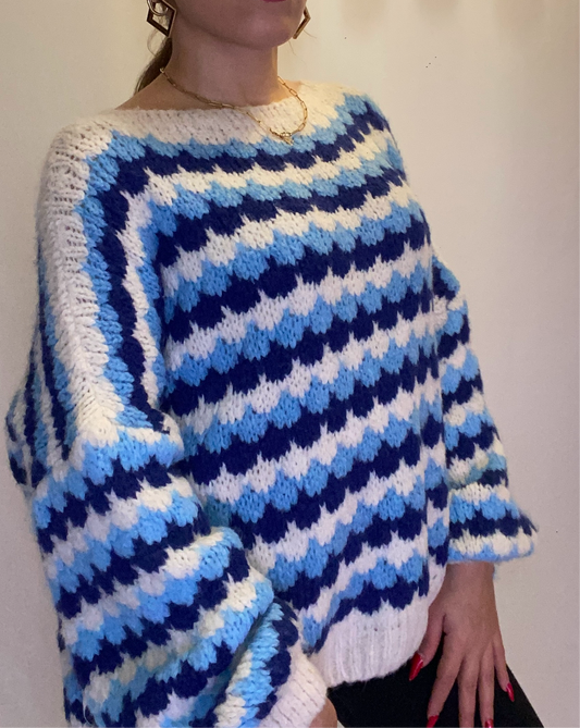 Pull à col bateau audacieux, style Chloé - ARMINE'S STYLE HUB