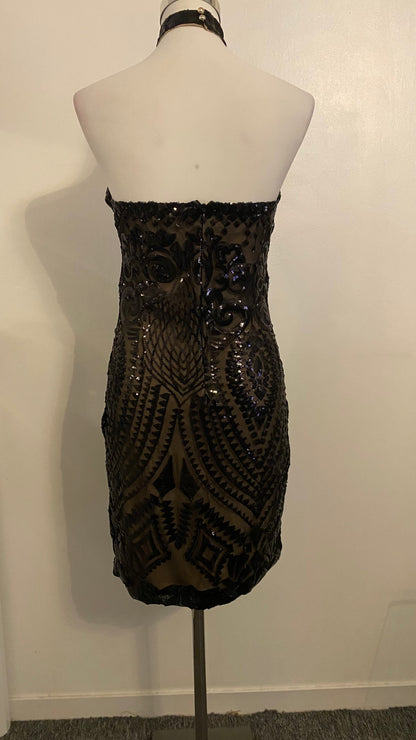 Robe bustier moulante à sequins - ARMINE'S STYLE HUB