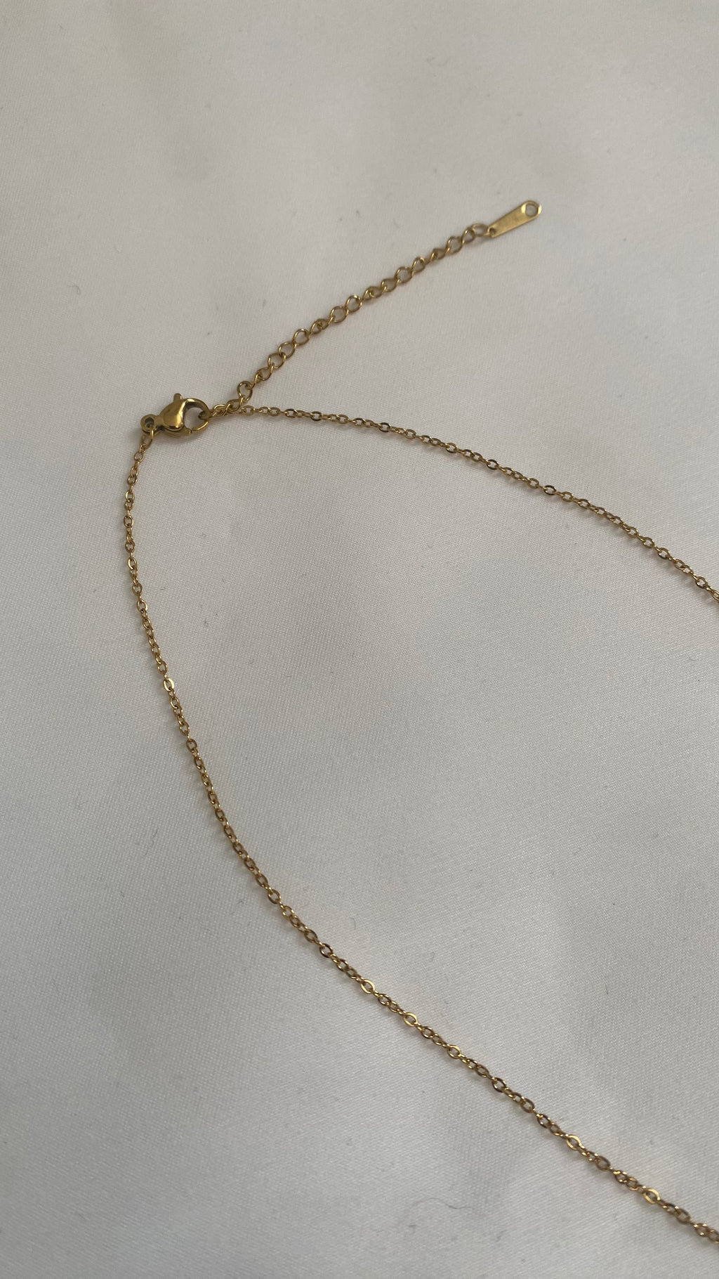 Collier  pendentif acier inoxydable strass zirconium - ARMINE'S STYLE HUB