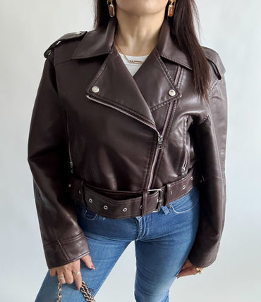 Veste femme marron