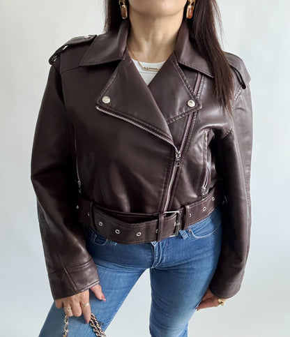 Veste femme marron