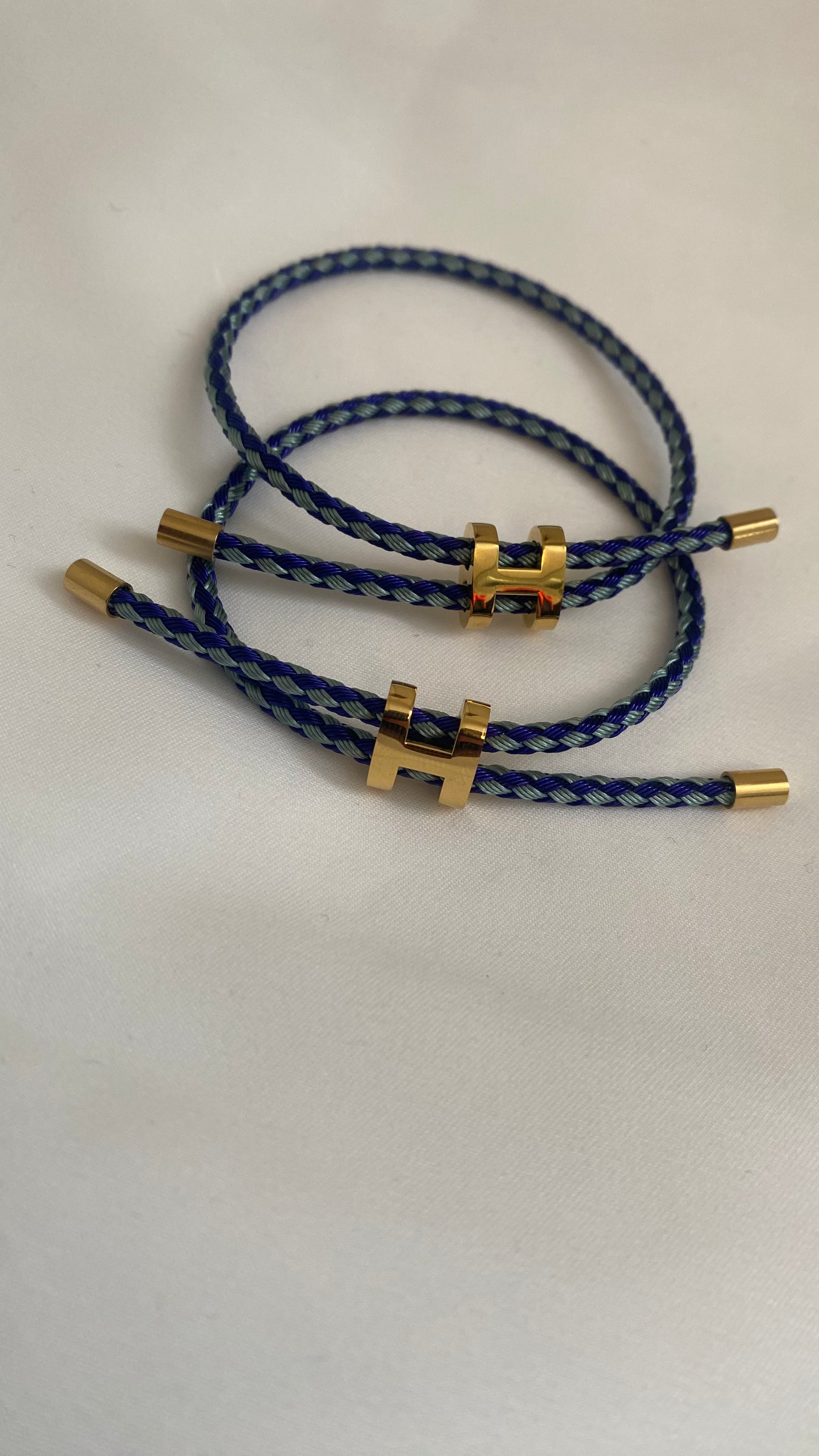 bracelet ajustable en acier inoxydable - ARMINE'S STYLE HUB