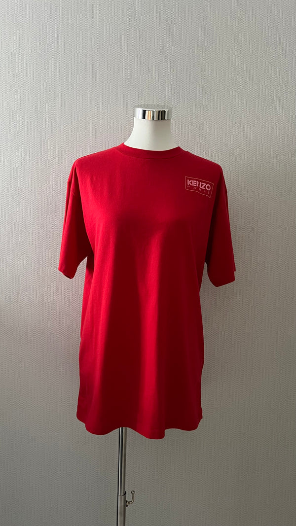 KENZO  T-SHIRT FEMME ROUGE COTON - ARMINE'S STYLE HUB