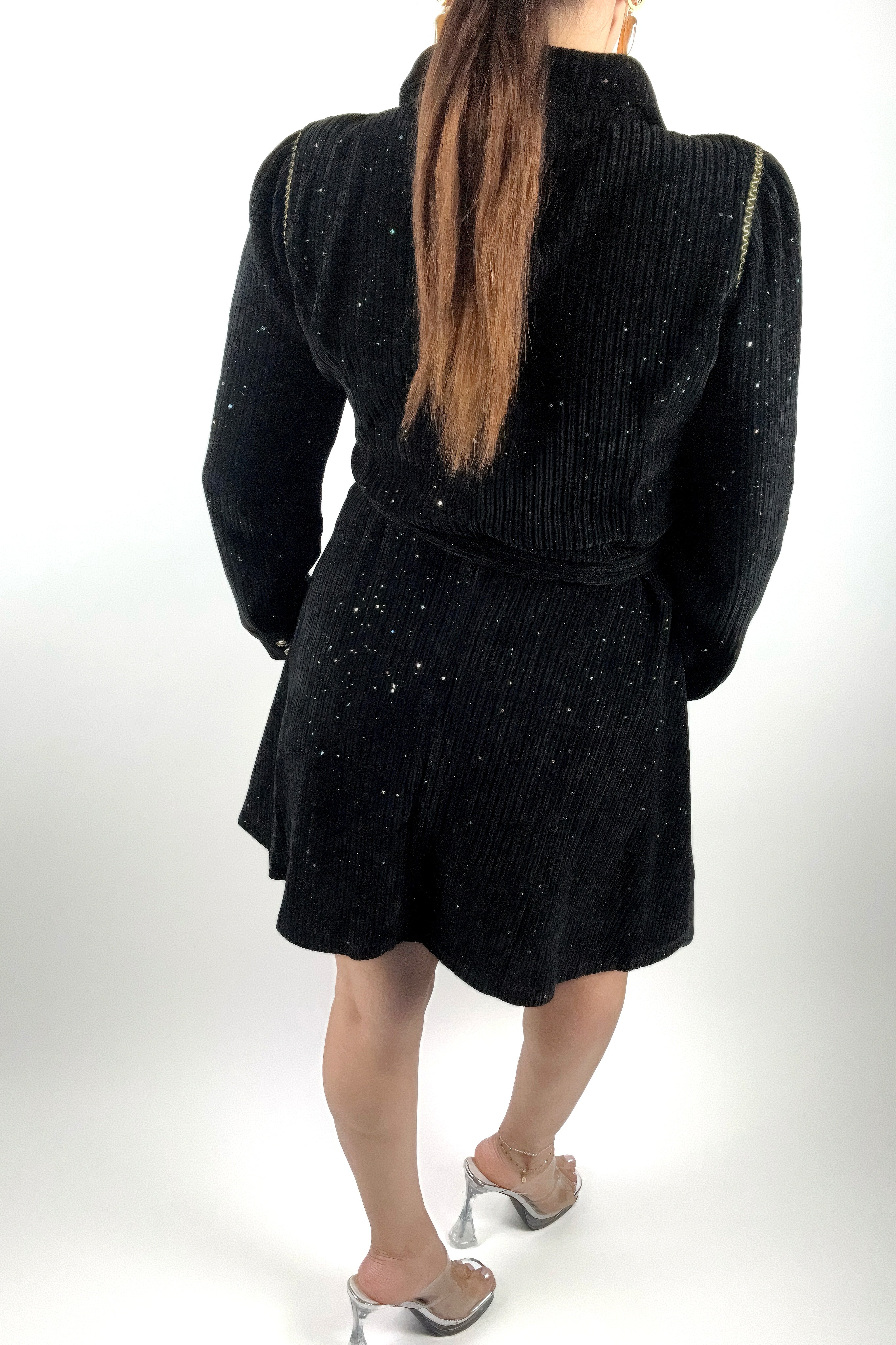 Robe Lya Noire Élégante