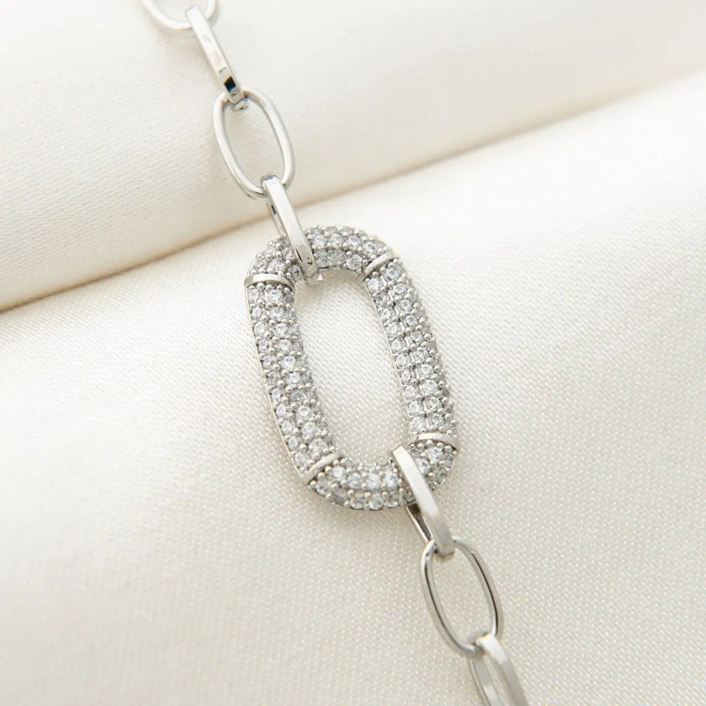 Bracelet argent 925 Zircon - ARMINE'S STYLE HUB